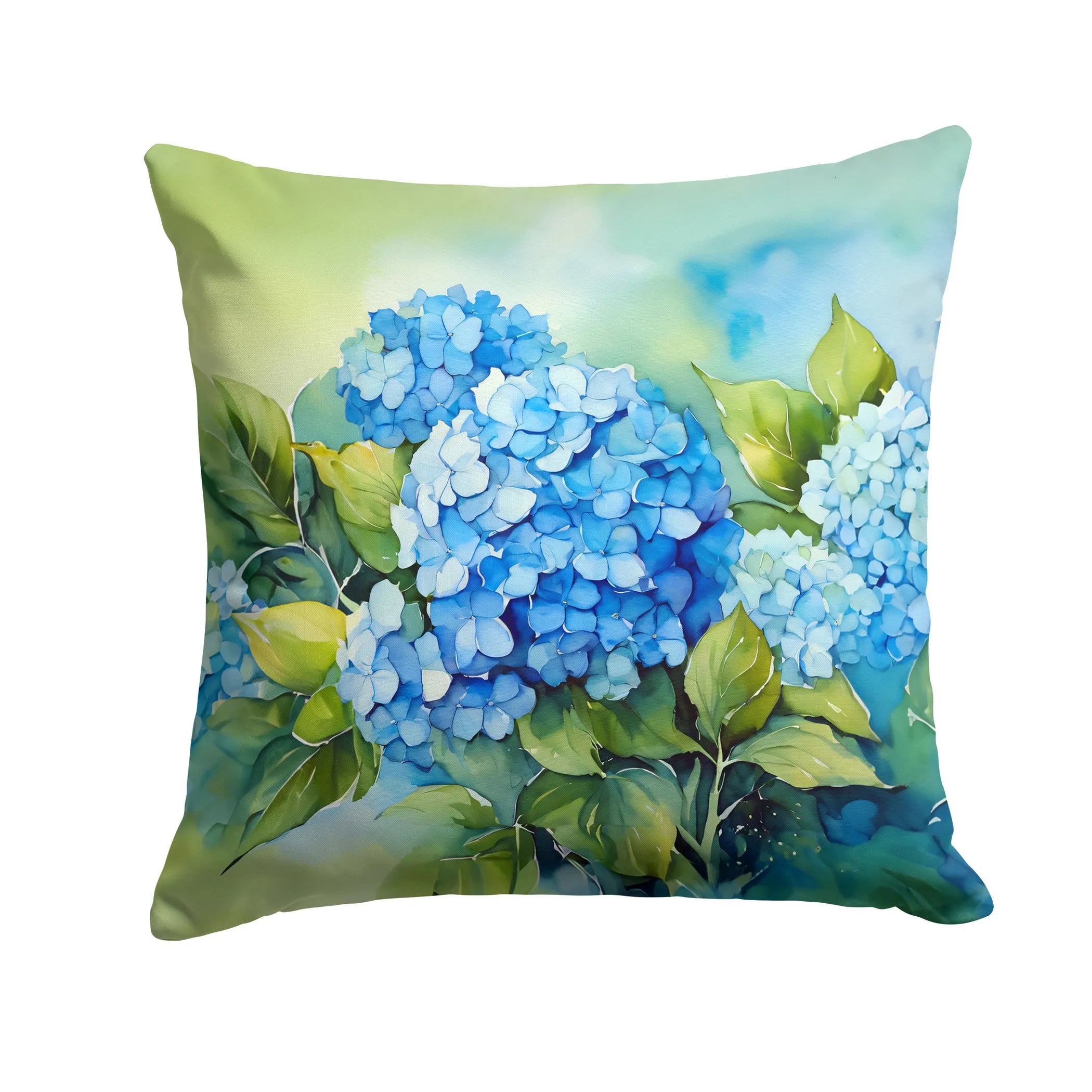 Flowers in Watercolor Throw Pillow - Pack Of: 1 | Collection name: Flowers in watercolor