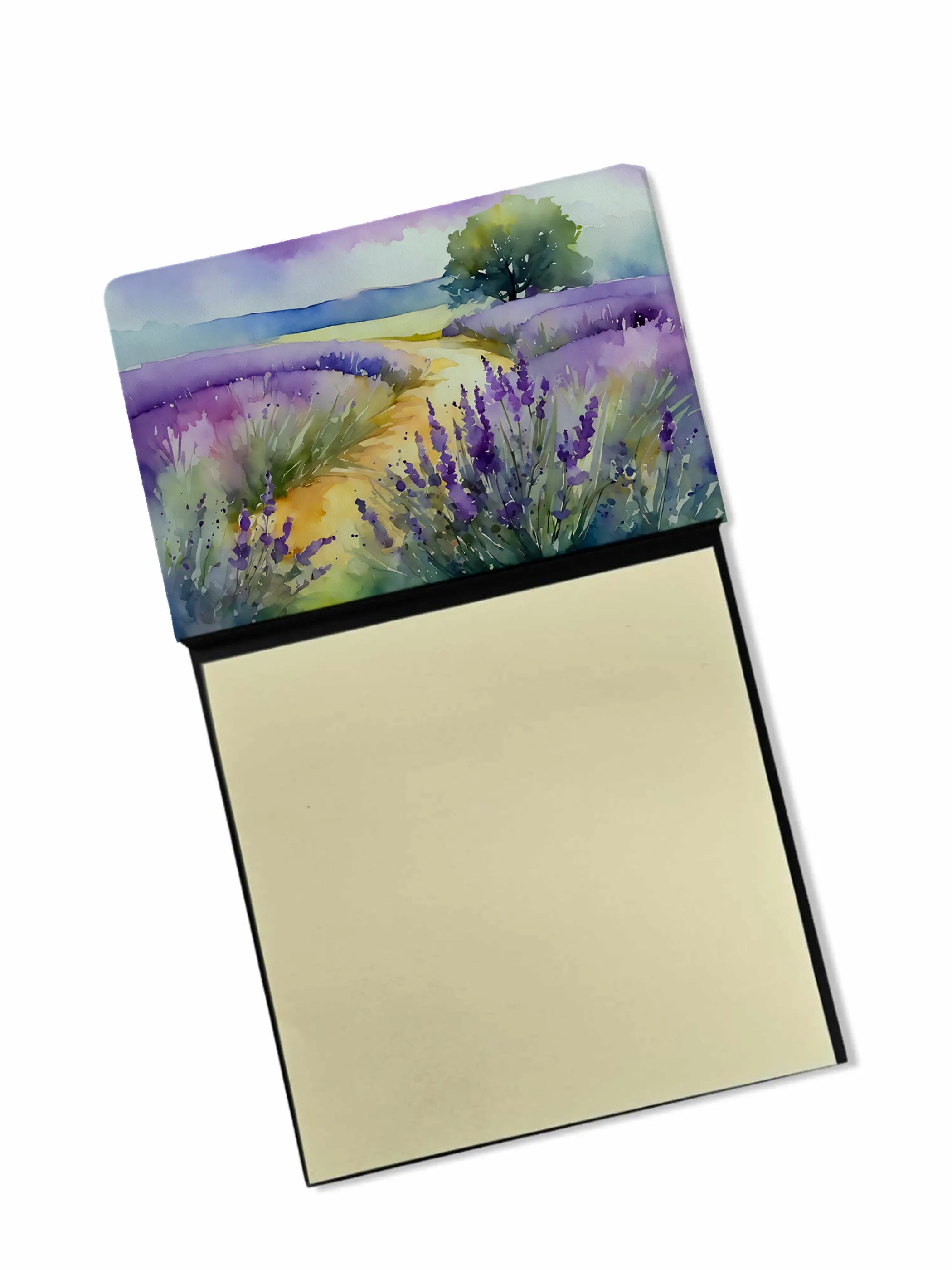 Flowers in Watercolor Sticky Note Holder - Pack Of: 1 | Collection name: Flowers in watercolor