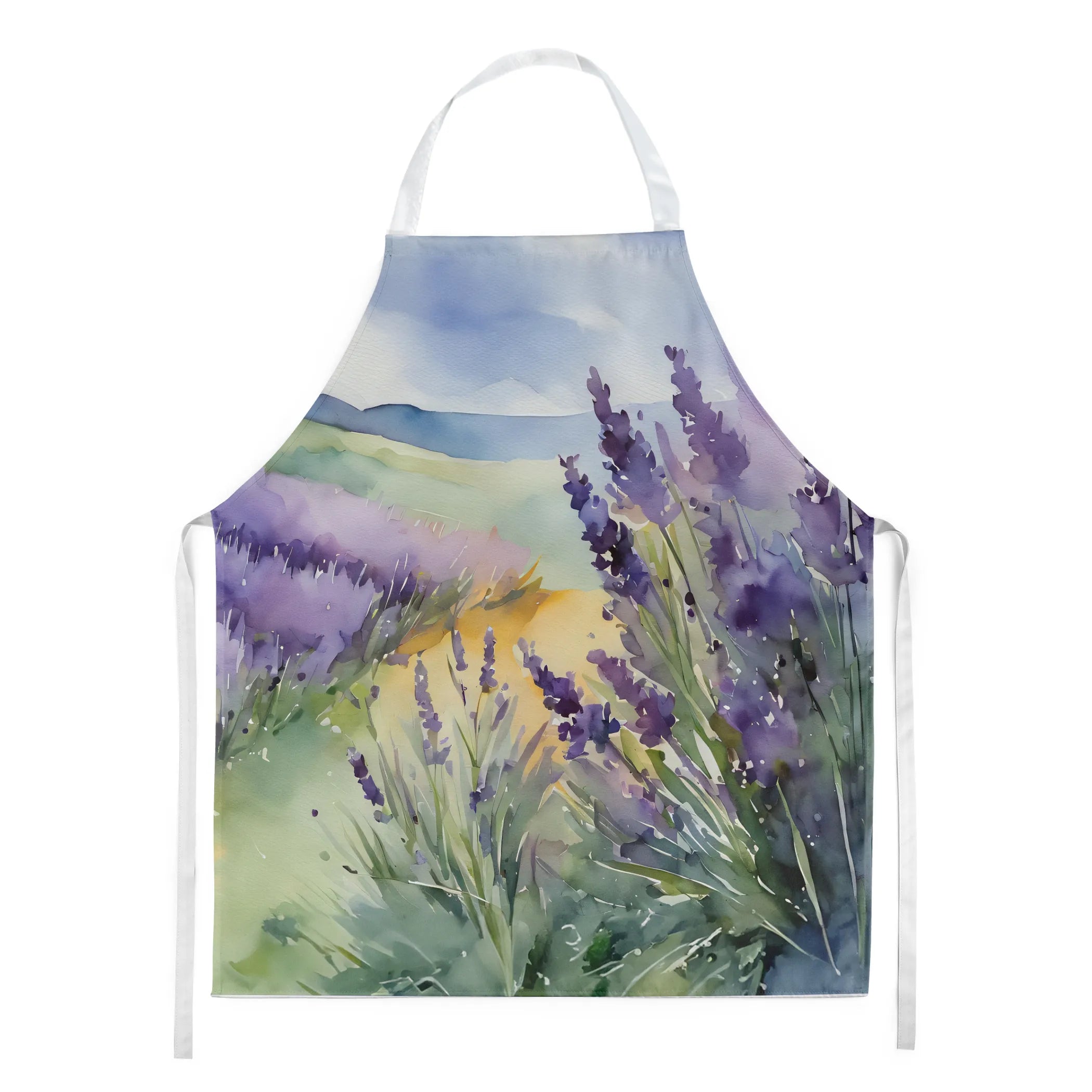 Flowers in Watercolor Apron - Size: LARGE | Pack Of: 1 | Collection name: Flowers in watercolor