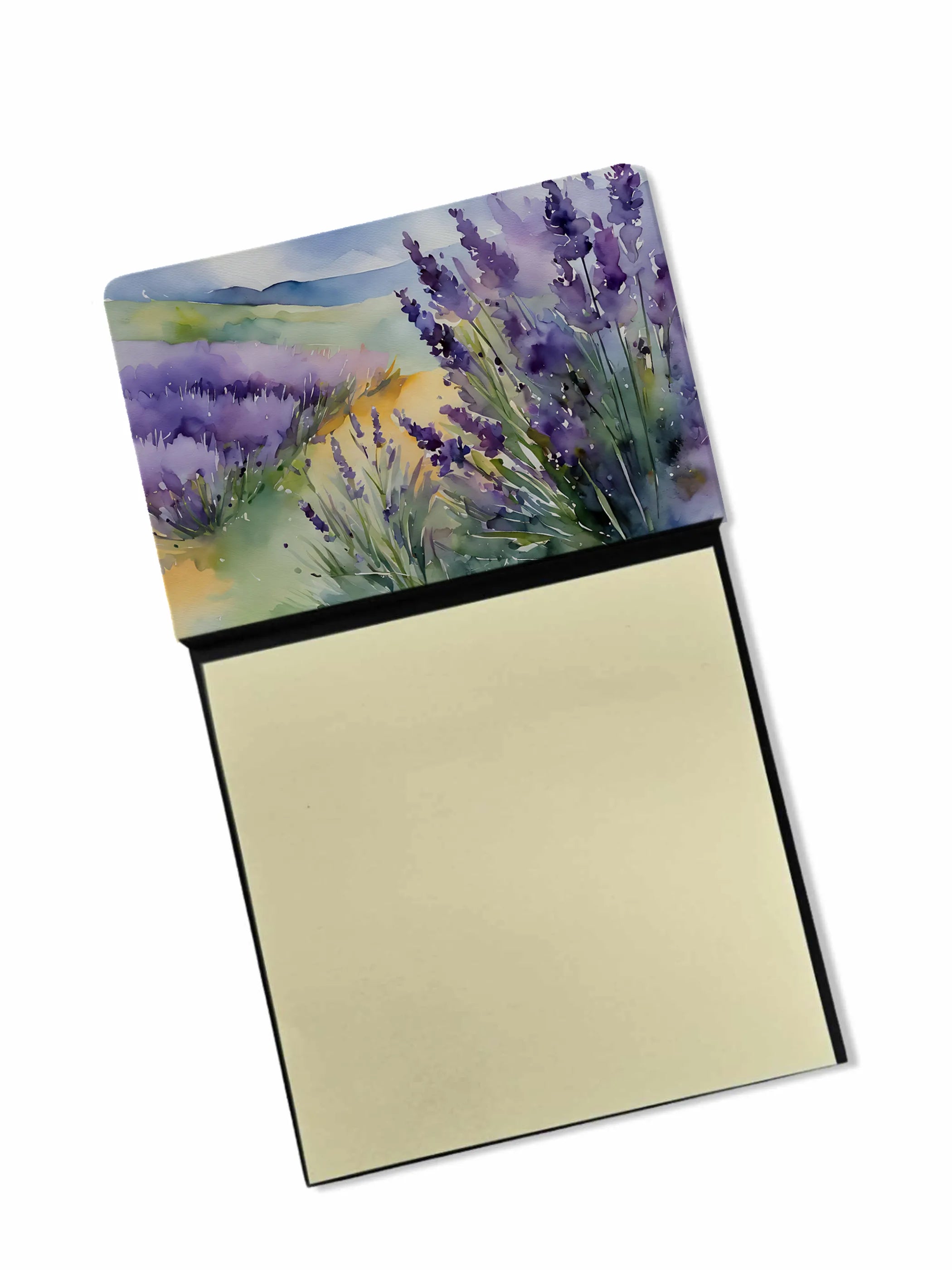 Flowers in Watercolor Sticky Note Holder - Pack Of: 1 | Collection name: Flowers in watercolor