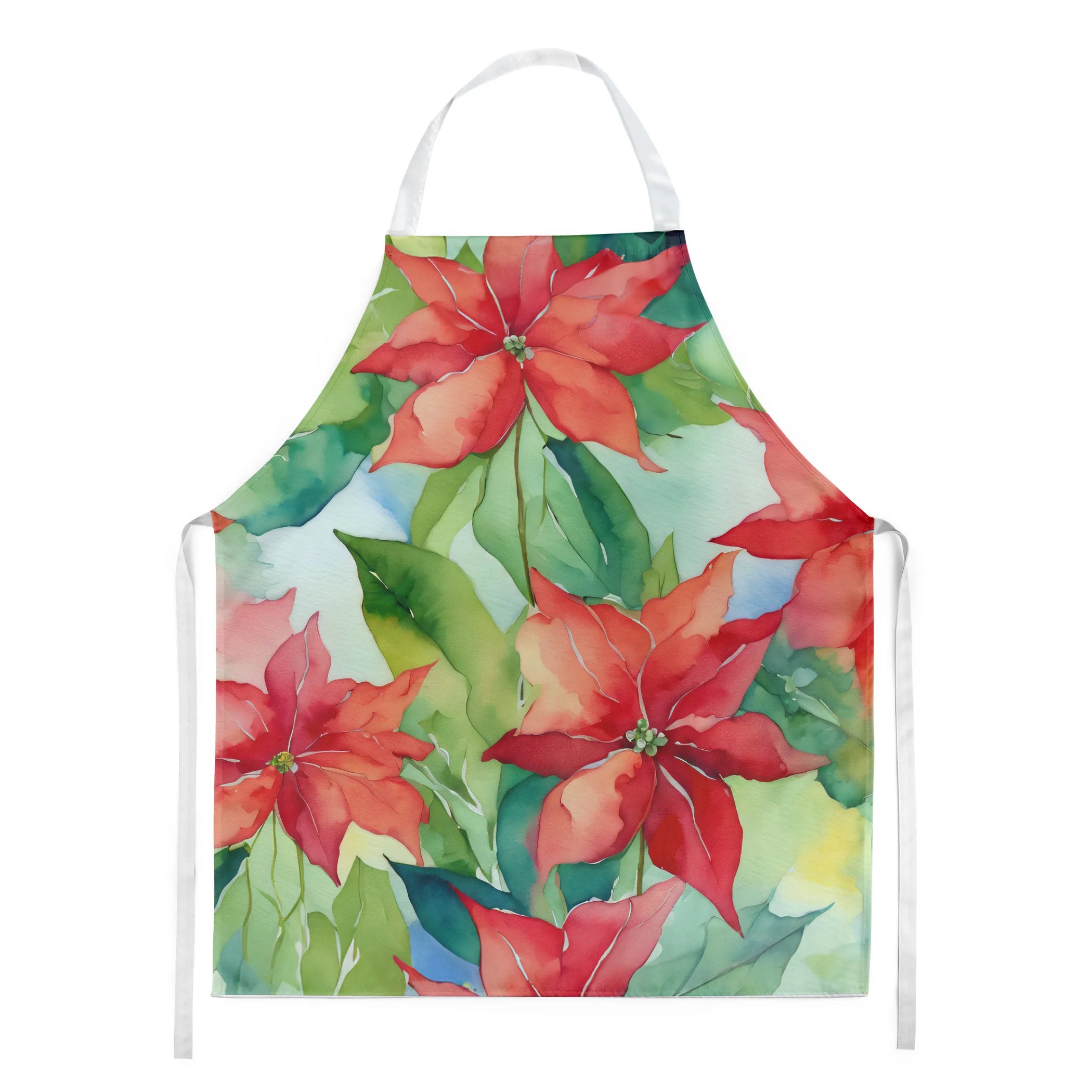Flowers in Watercolor Apron - Size: LARGE | Pack Of: 1 | Collection name: Flowers in watercolor