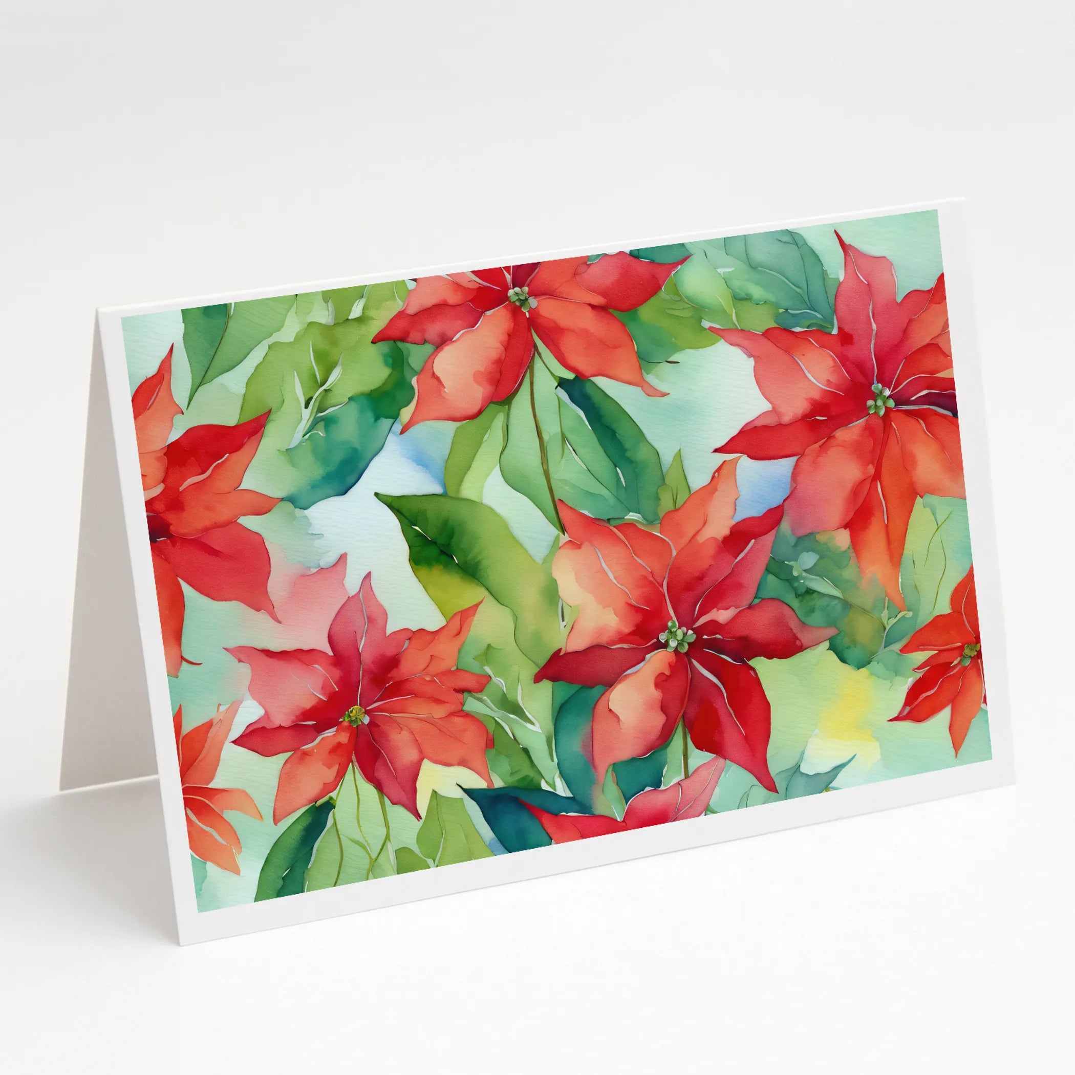 Flowers in Watercolor Greeting Cards  - Size: 5X7 | Pack Of: 1 | Collection name: Flowers in watercolor