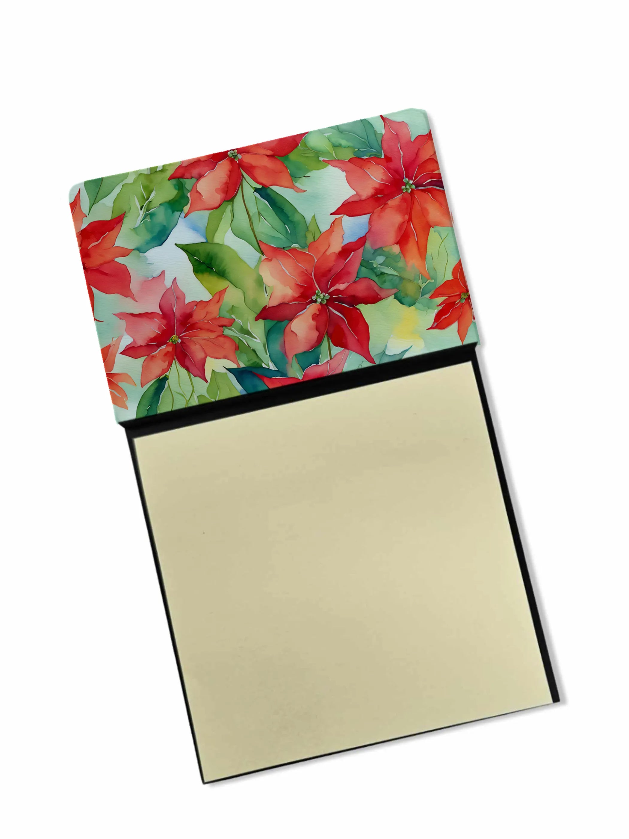 Flowers in Watercolor Sticky Note Holder - Pack Of: 1 | Collection name: Flowers in watercolor