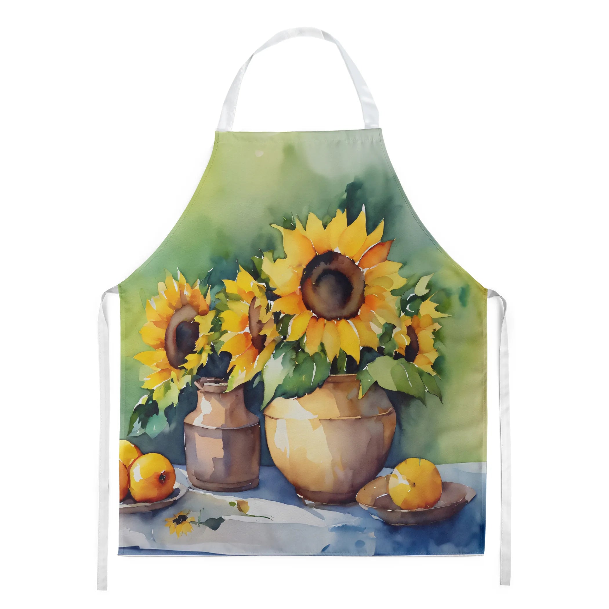 Flowers in Watercolor Apron - Size: LARGE | Pack Of: 1 | Collection name: Flowers in watercolor
