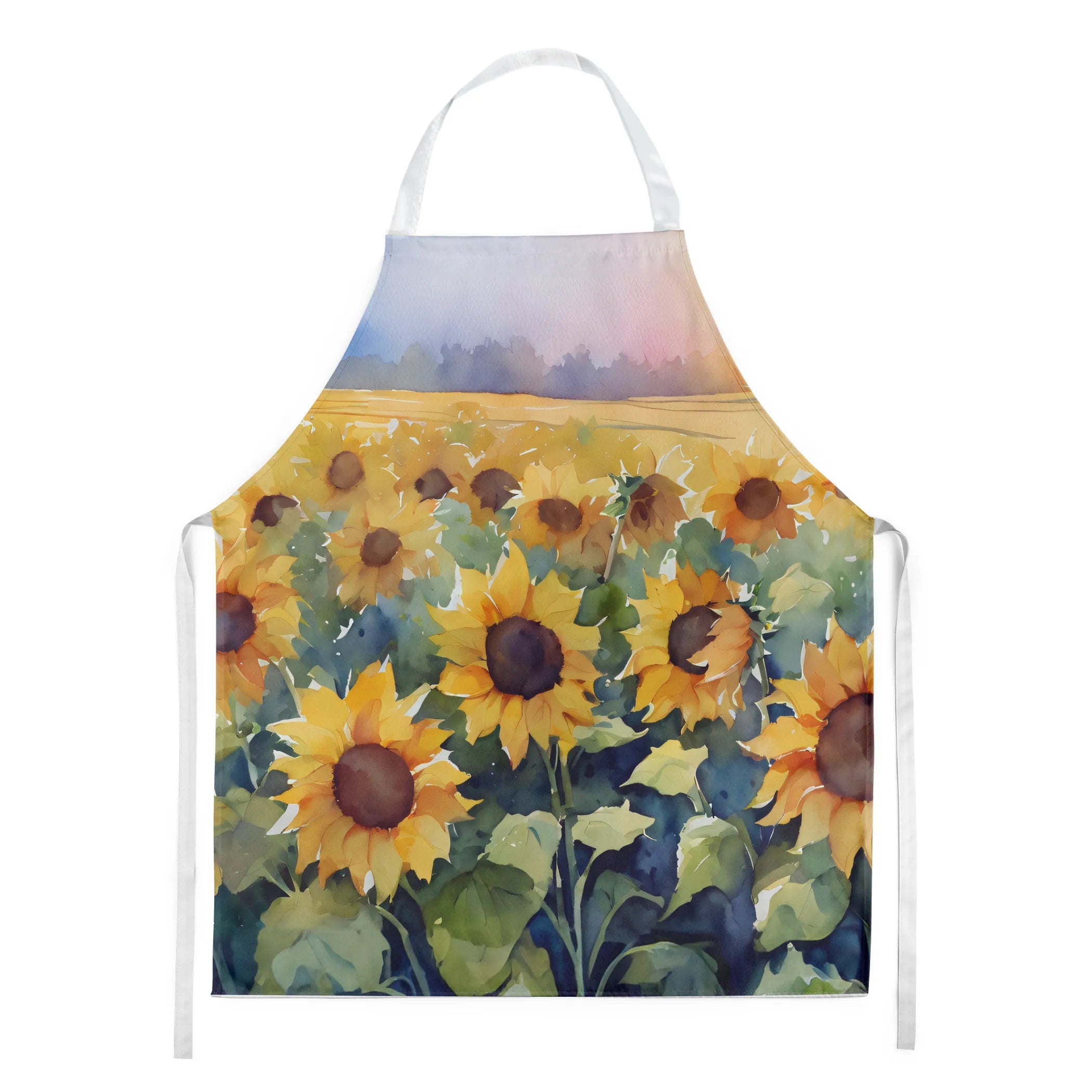Flowers in Watercolor Apron - Size: LARGE | Pack Of: 1 | Collection name: Flowers in watercolor