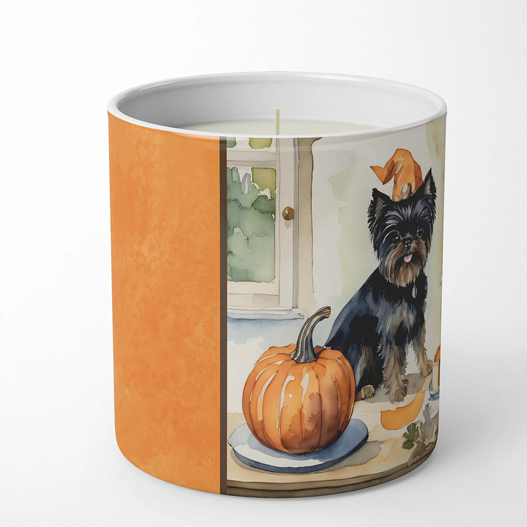 Fall Kitchen Pumpkin Pie Decorative Soy Candle - Size: 10 OZ | Pack Of: 1 | Collection name: Fall kitchen pumpkin pie