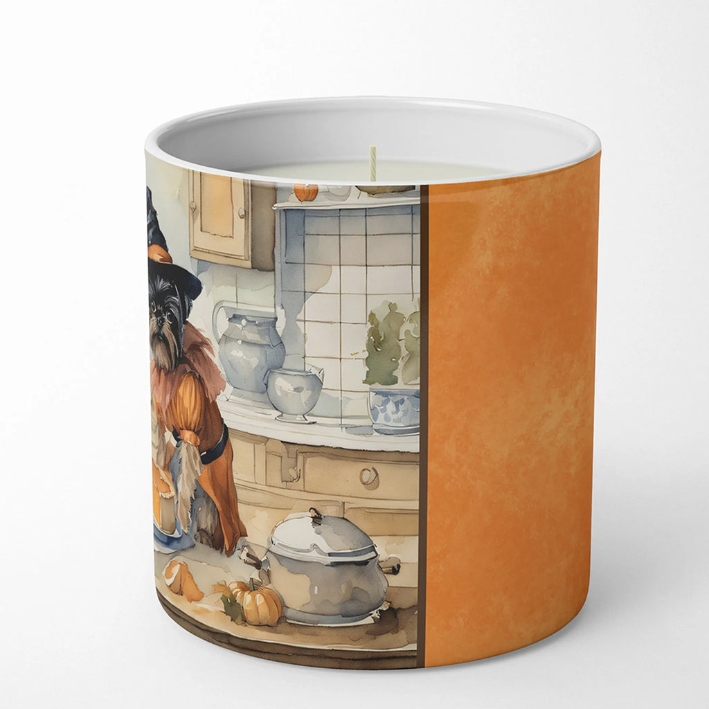 Fall Kitchen Pumpkin Pie Decorative Soy Candle - Size: 10 OZ | Pack Of: 1 | Collection name: Fall kitchen pumpkin pie