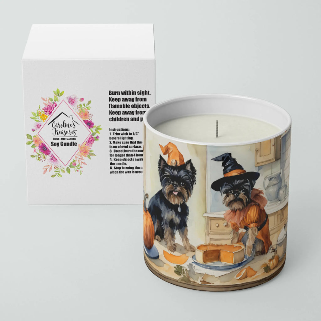 Fall Kitchen Pumpkin Pie Decorative Soy Candle - Size: 10 OZ | Pack Of: 1 | Collection name: Fall kitchen pumpkin pie