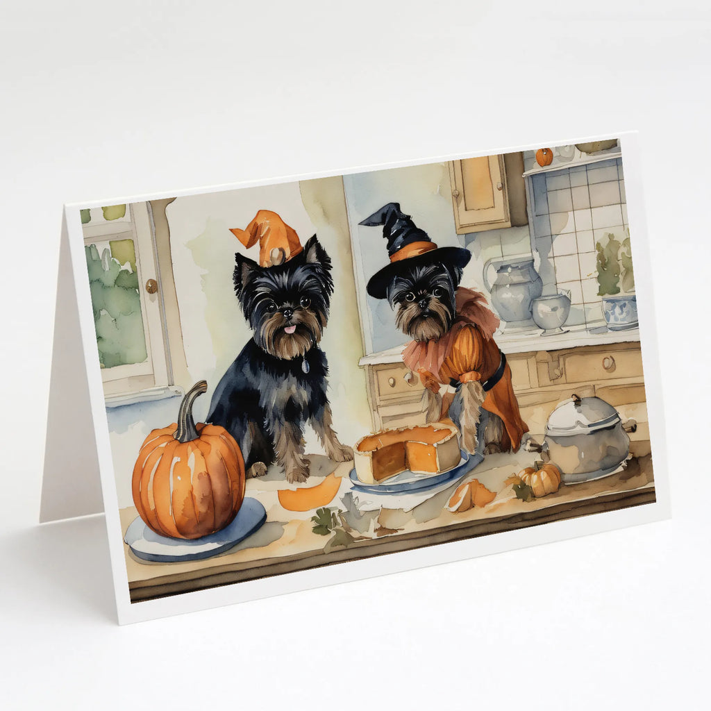 Fall Kitchen Pumpkin Pie Greeting Cards  - Size: 5X7 | Pack Of: 1 | Collection name: Fall kitchen pumpkin pie