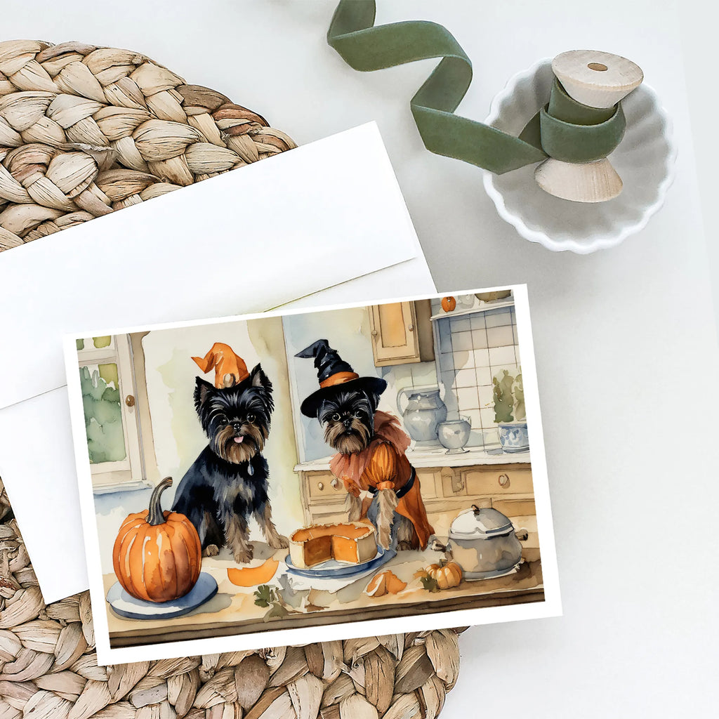 Fall Kitchen Pumpkin Pie Greeting Cards  - Size: 5X7 | Pack Of: 1 | Collection name: Fall kitchen pumpkin pie