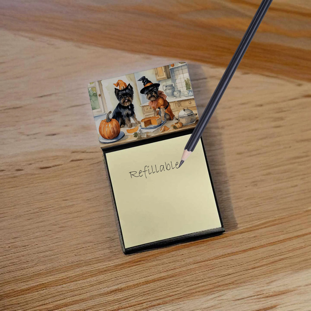 Fall Kitchen Pumpkin Pie Sticky Note Holder - Pack Of: 1 | Collection name: Fall kitchen pumpkin pie