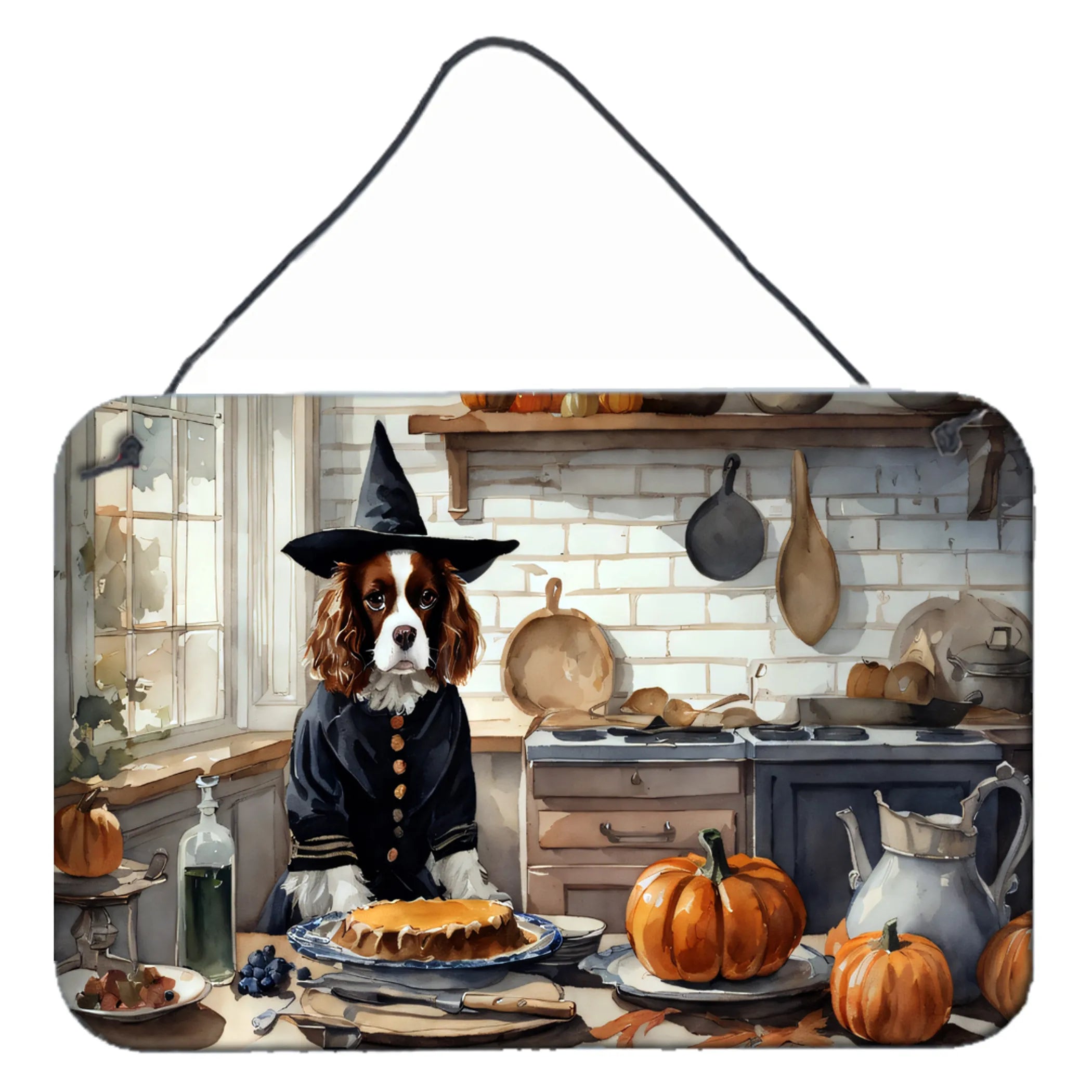 Fall Kitchen Pumpkin Pie Wall or Door Hanging Prints - Size: 8HX12W | Pack Of: 1 | Collection name: Fall kitchen pumpkin pie