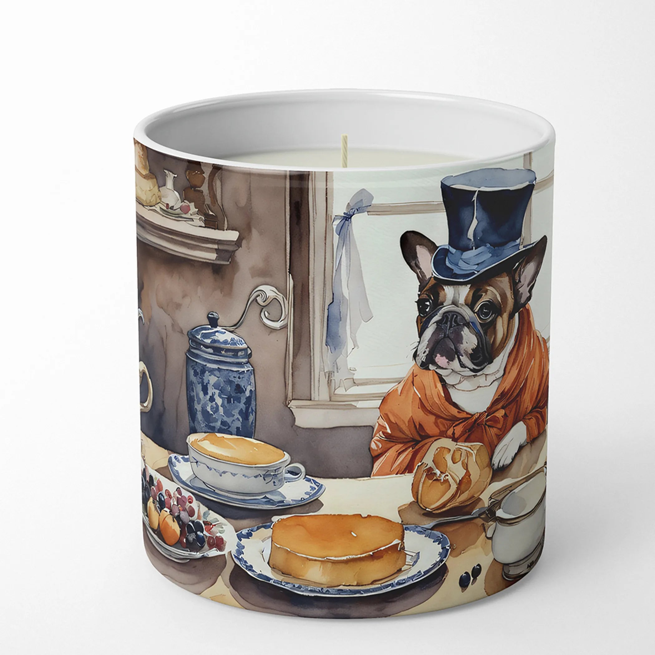 Fall Kitchen Pumpkin Pie Decorative Soy Candle - Size: 10 OZ | Pack Of: 1 | Collection name: Fall kitchen pumpkin pie