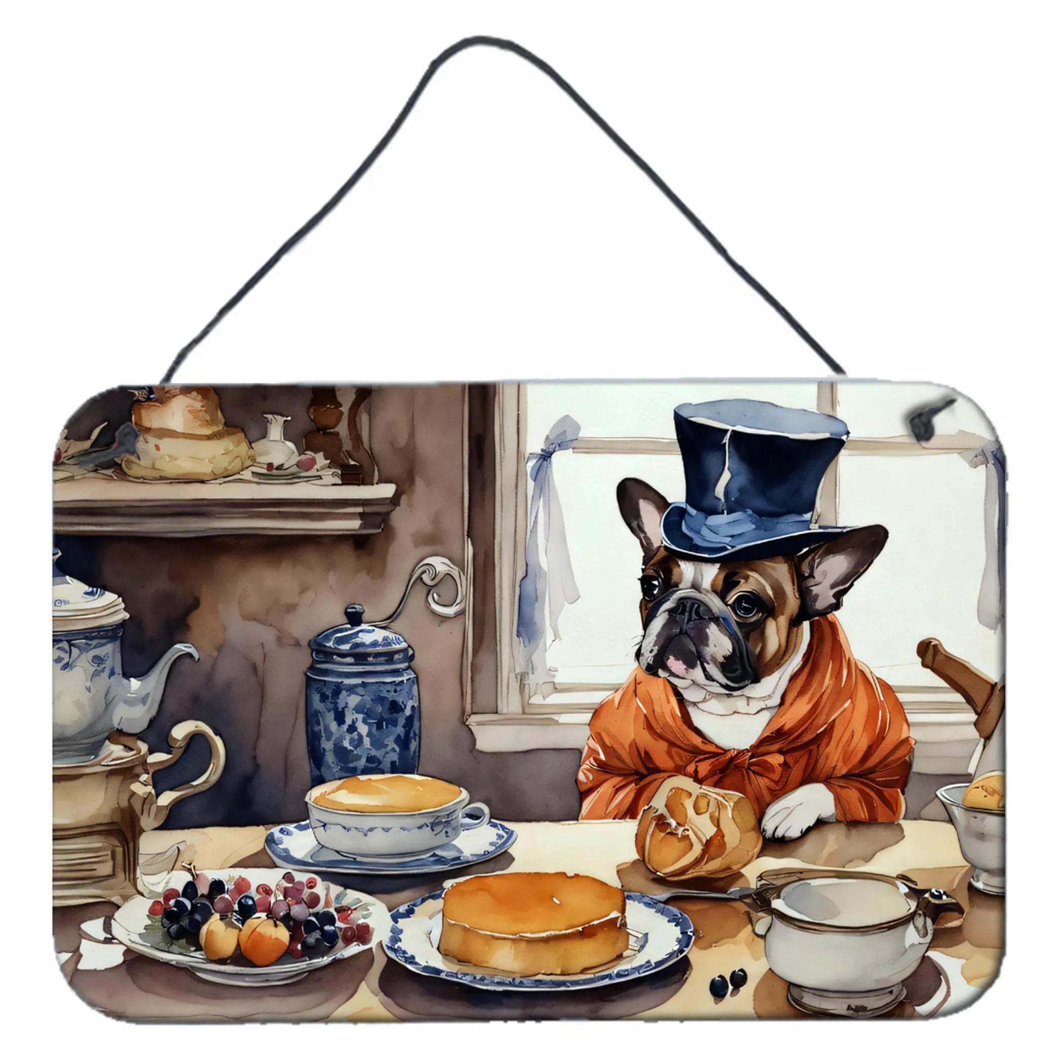 Fall Kitchen Pumpkin Pie Wall or Door Hanging Prints - Size: 8HX12W | Pack Of: 1 | Collection name: Fall kitchen pumpkin pie