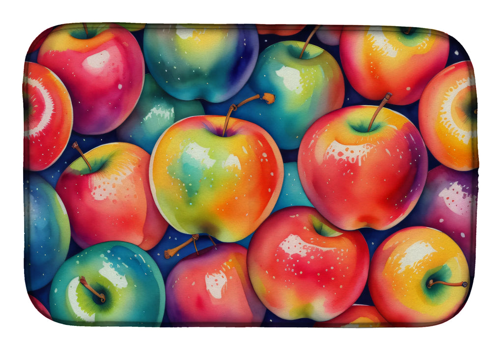 Colorful Fruit Dish Drying Mat - Size: 14  X 21" | Pack Of: 1 | Collection name: Colorful fruit
