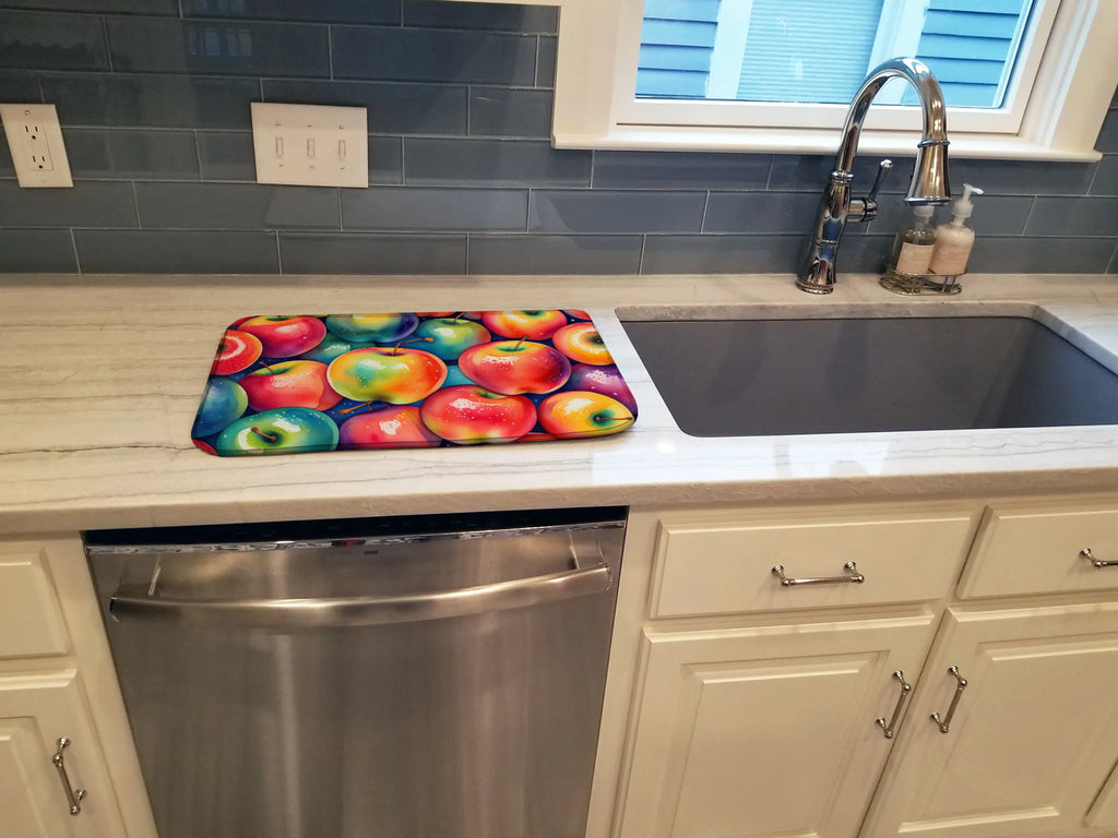 Colorful Fruit Dish Drying Mat - Size: 14  X 21" | Pack Of: 1 | Collection name: Colorful fruit