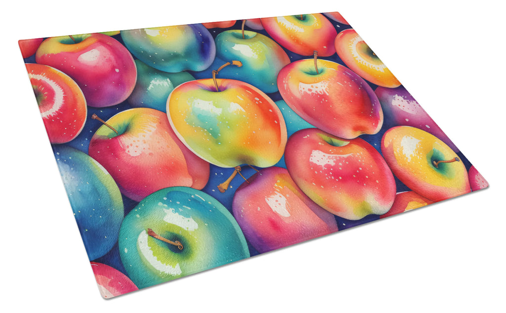 Colorful Fruit Glass Cutting Board - Size: LARGE | Pack Of: 1 | Collection name: Colorful fruit