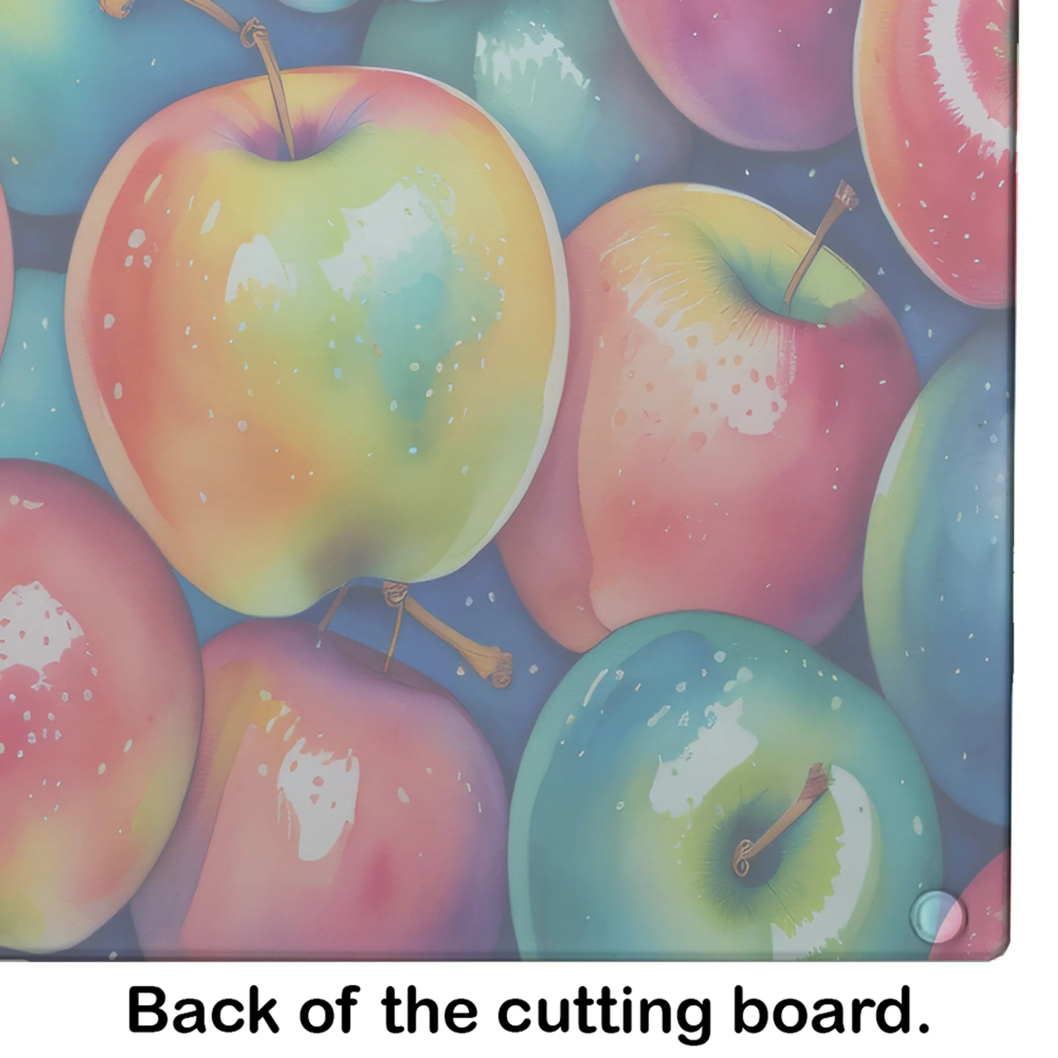 Colorful Fruit Glass Cutting Board - Size: LARGE | Pack Of: 1 | Collection name: Colorful fruit