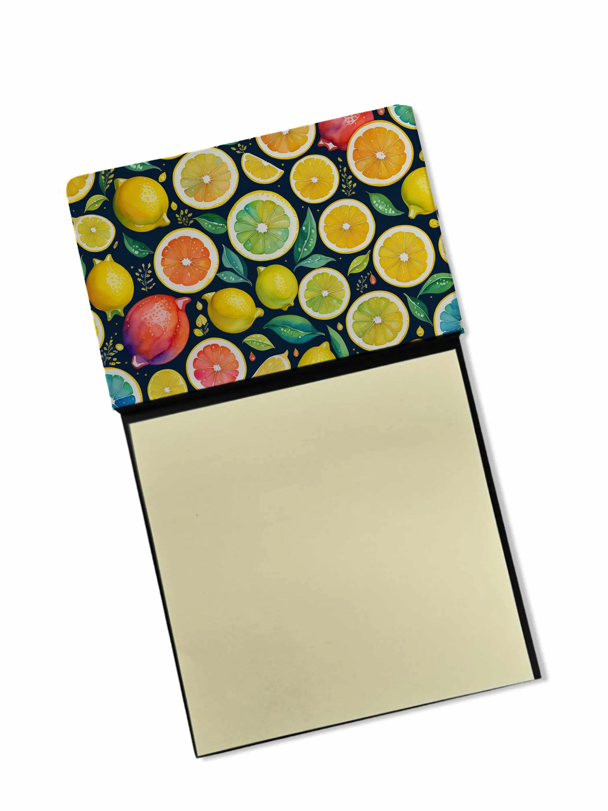 Colorful Fruit Sticky Note Holder - Pack Of: 1 | Collection name: Colorful fruit