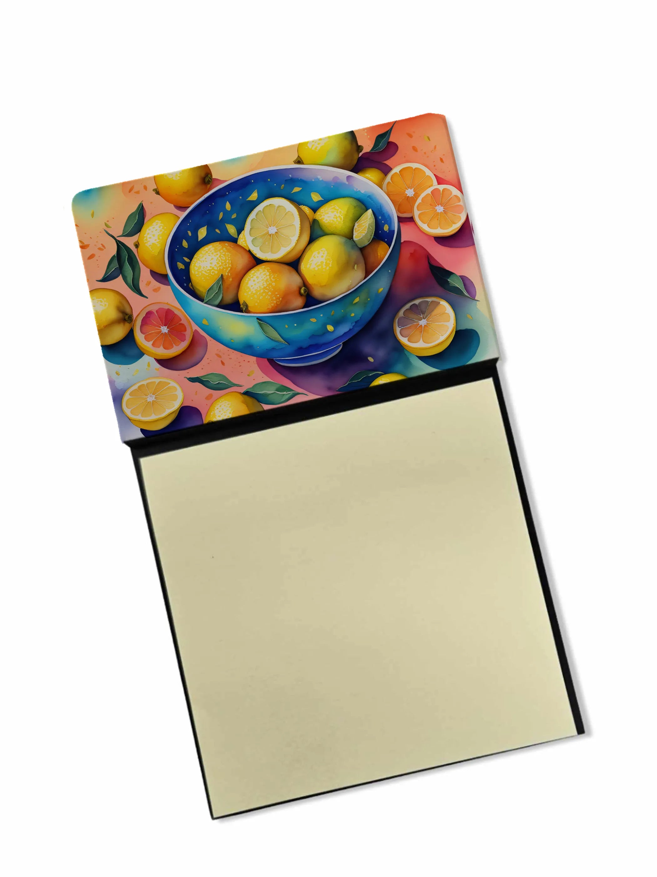 Colorful Fruit Sticky Note Holder - Pack Of: 1 | Collection name: Colorful fruit