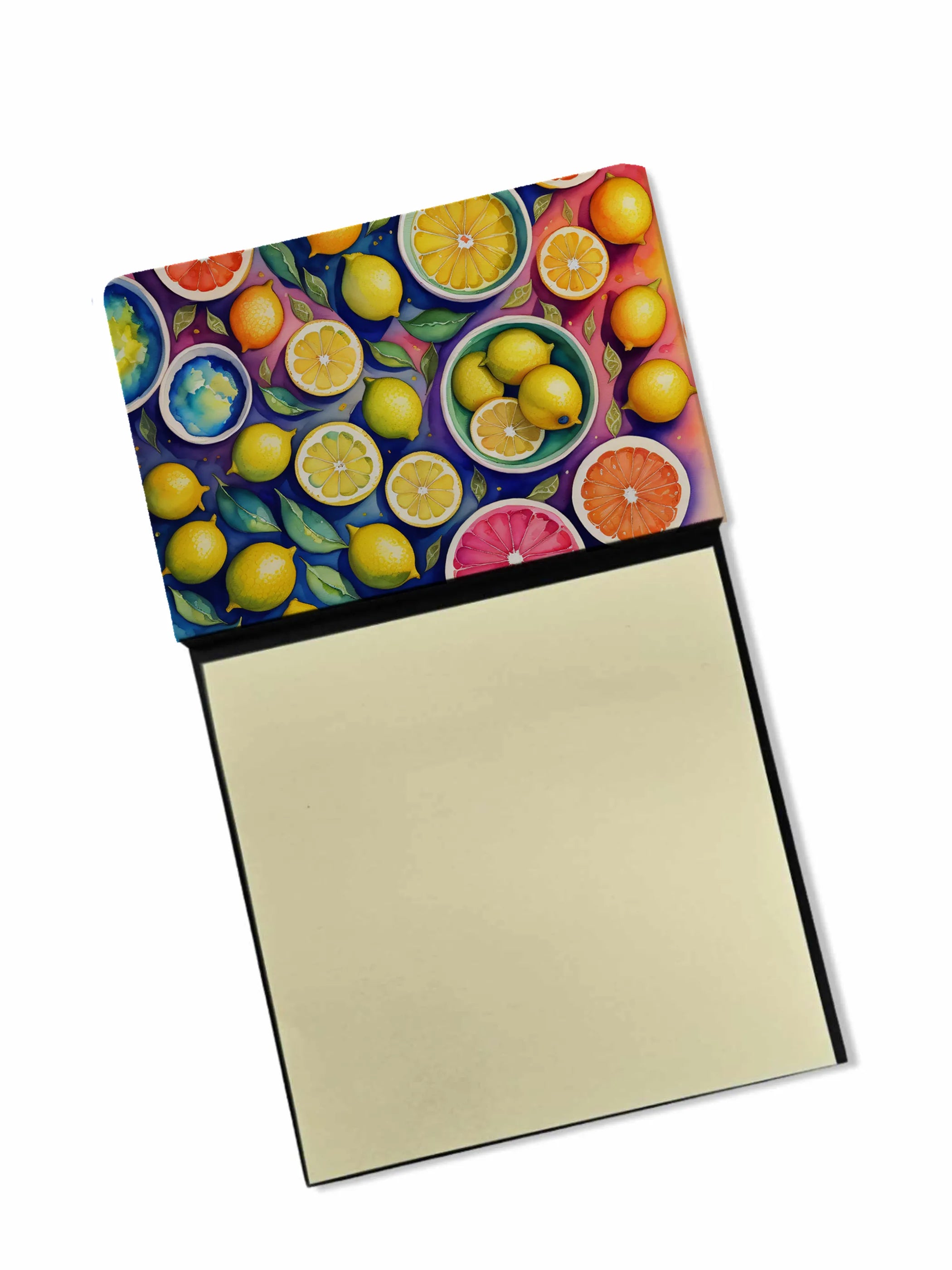Colorful Fruit Sticky Note Holder - Pack Of: 1 | Collection name: Colorful fruit