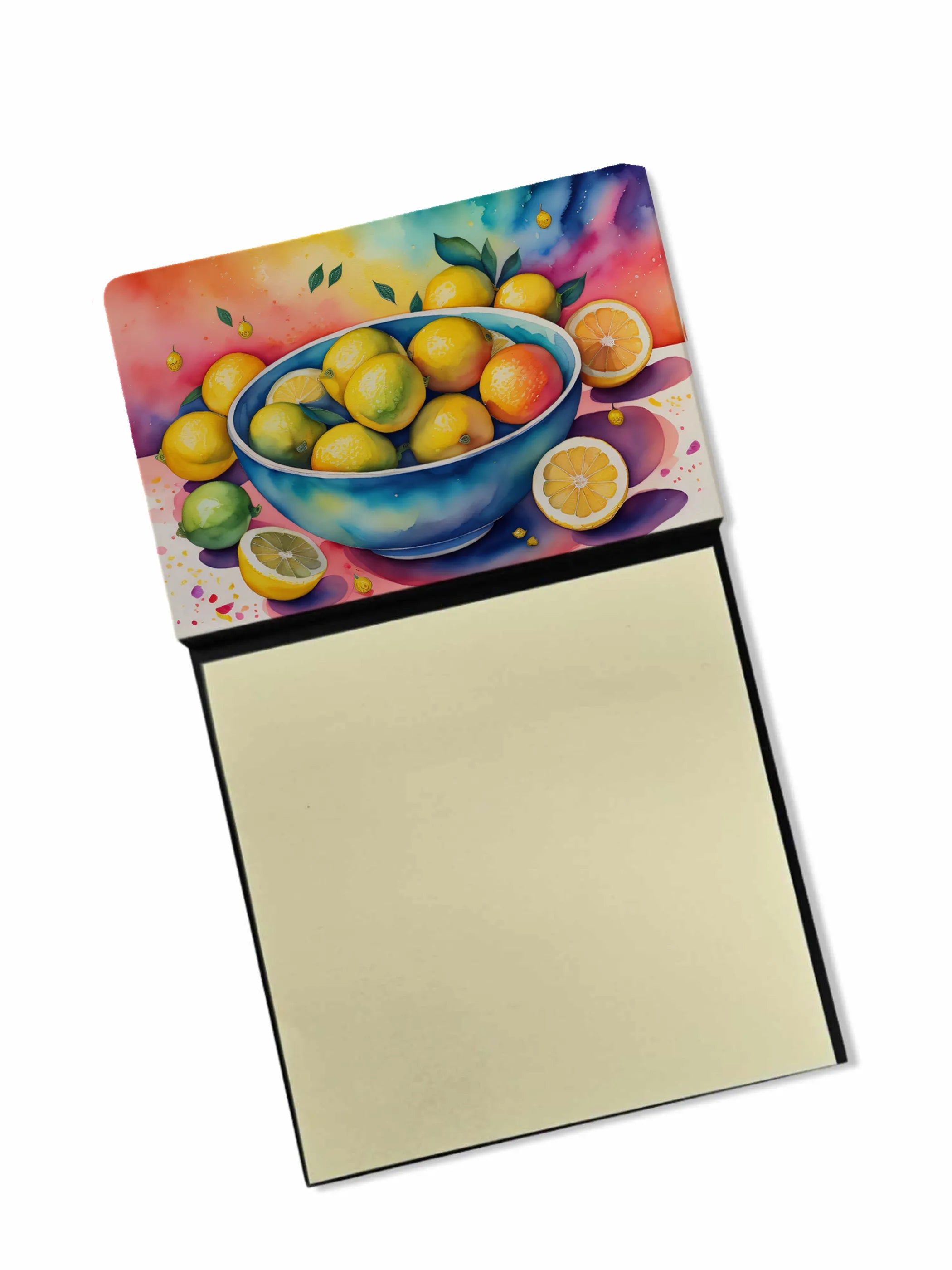 Colorful Fruit Sticky Note Holder - Pack Of: 1 | Collection name: Colorful fruit