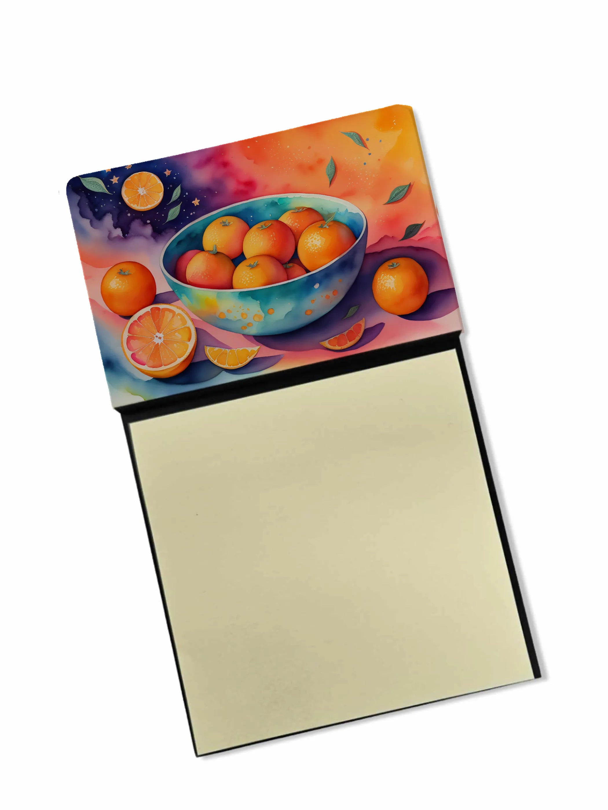 Colorful Fruit Sticky Note Holder - Pack Of: 1 | Collection name: Colorful fruit