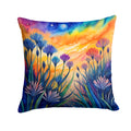 Colorful Flowers Throw Pillow - Pack Of: 1 | Collection name: Colorful flowers