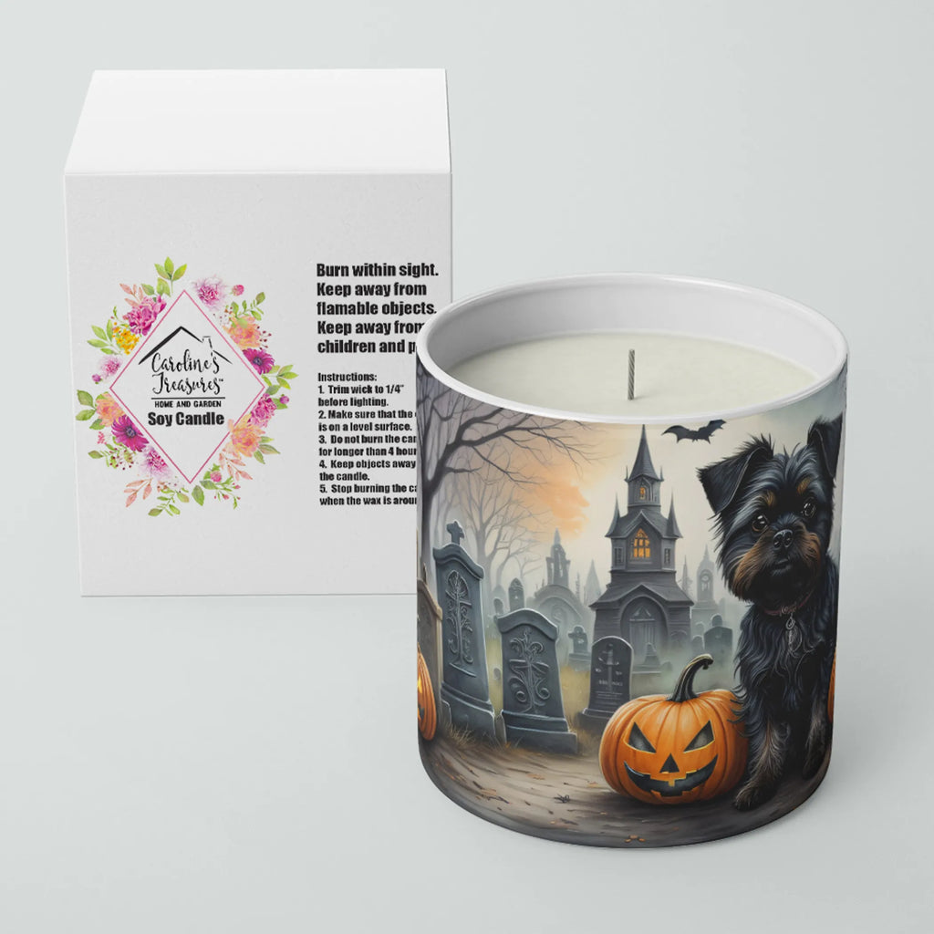 Spooky Halloween Decorative Soy Candle - Size: 10 OZ | Pack Of: 1 | Collection name: Spooky halloween