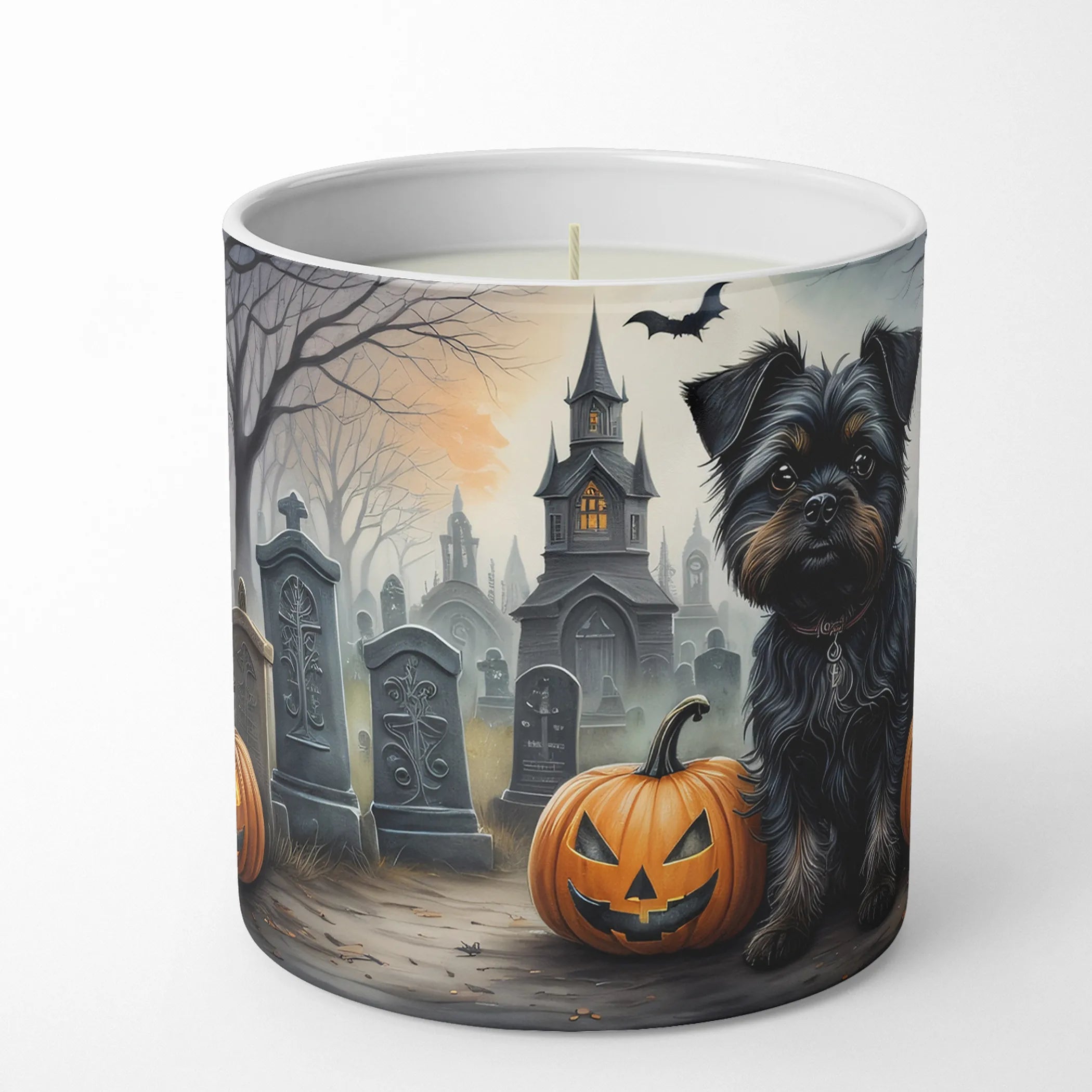 Spooky Halloween Decorative Soy Candle - Size: 10 OZ | Pack Of: 1 | Collection name: Spooky halloween