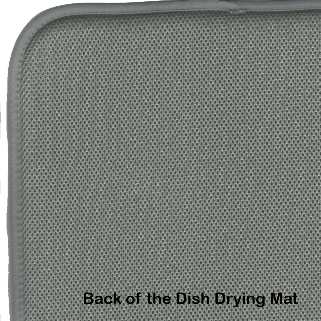 Spooky Halloween Dish Drying Mat - Size: 14  X 21" | Pack Of: 1 | Collection name: Spooky halloween