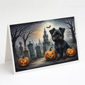 Spooky Halloween Greeting Cards  - Size: 5X7 | Pack Of: 8 | Collection name: Spooky halloween