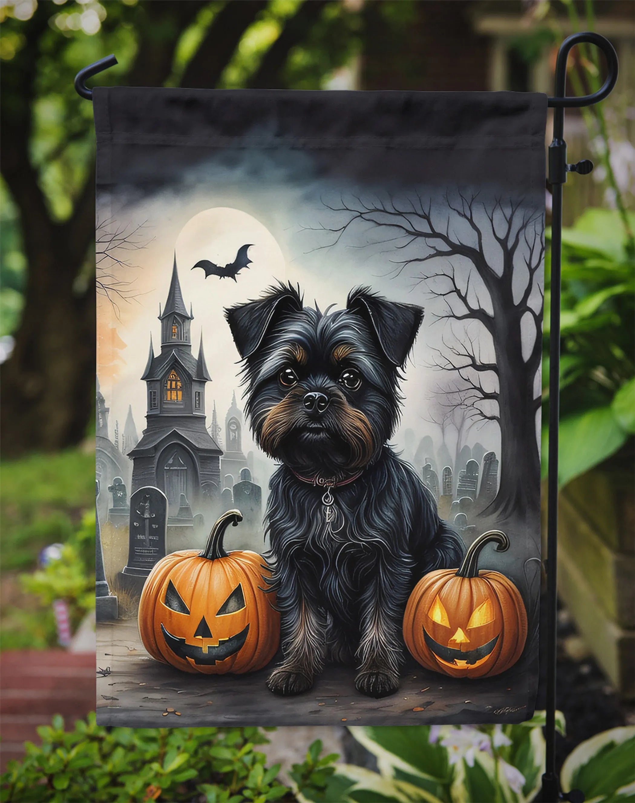 Spooky Halloween Decorative Flag - Pack Of: 1 | Collection name: Spooky halloween