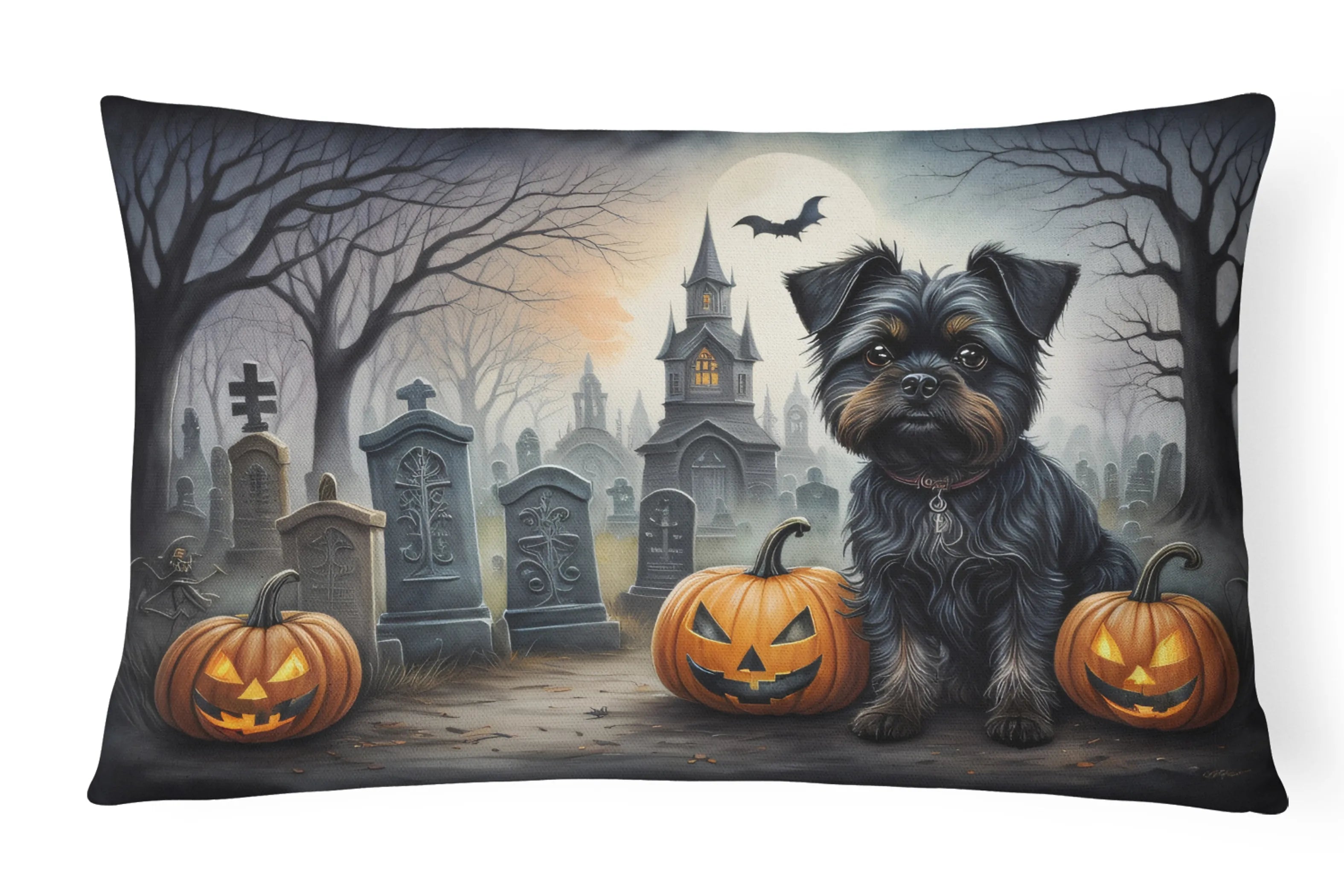 Spooky Halloween Throw Pillow - Pack Of: 1 | Collection name: Spooky halloween