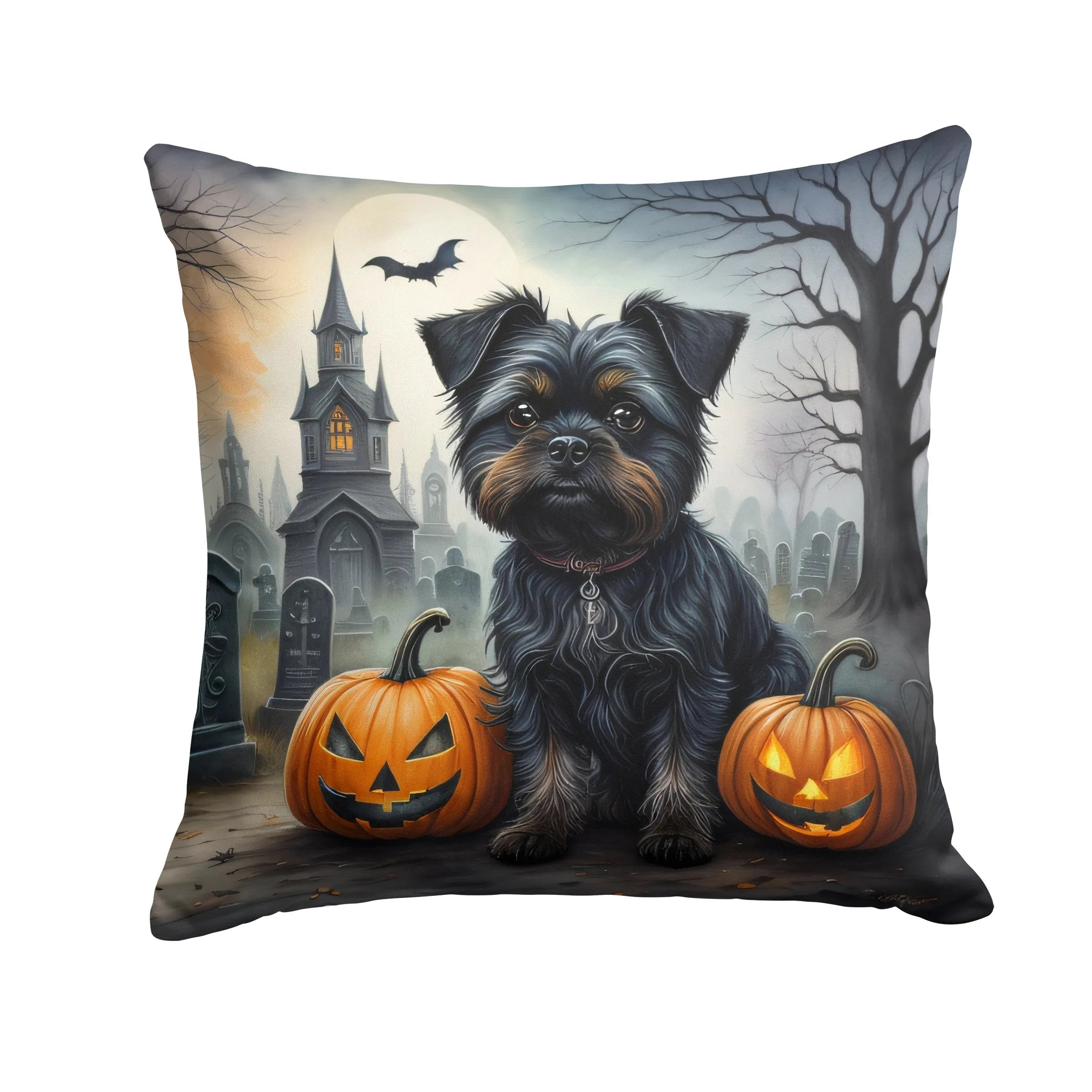 Spooky Halloween Throw Pillow - Pack Of: 1 | Collection name: Spooky halloween