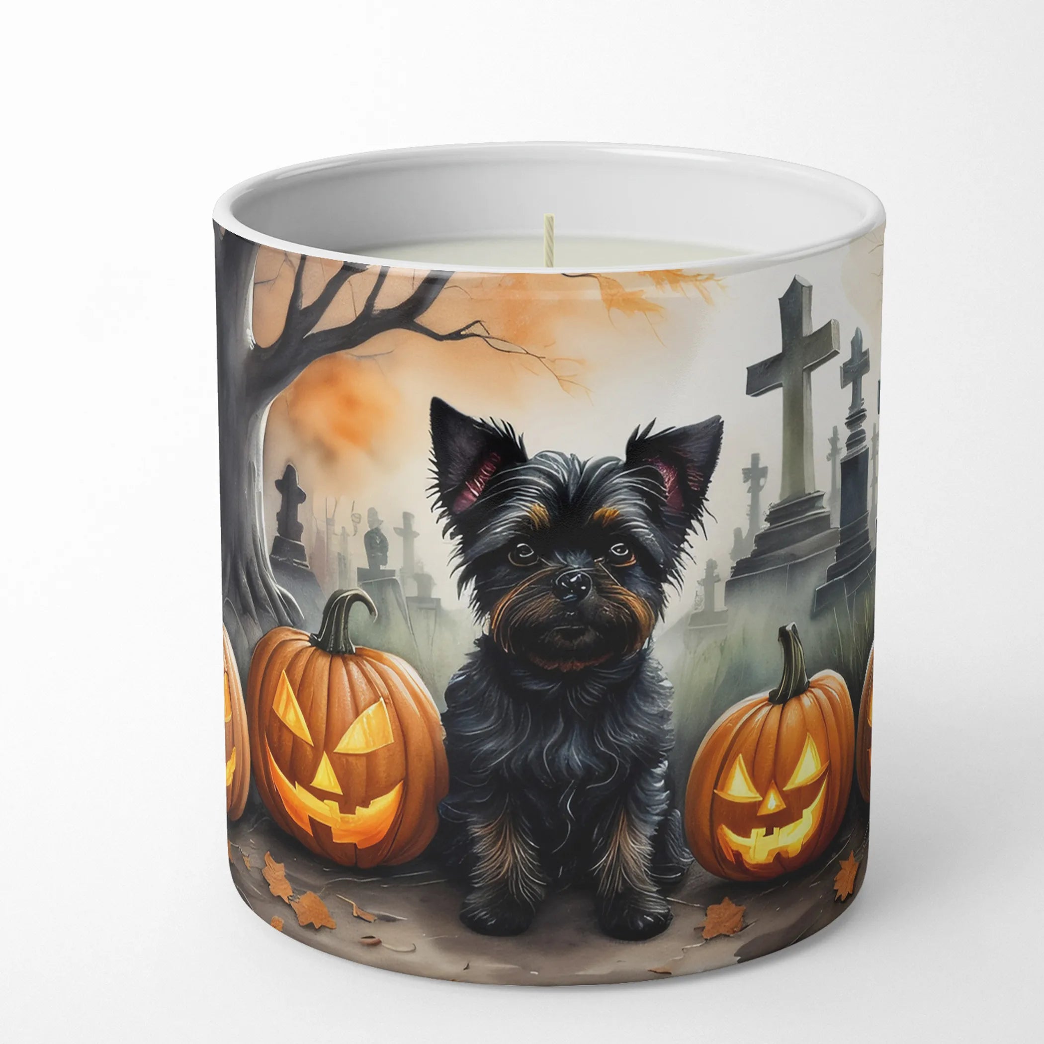 Spooky Halloween Decorative Soy Candle - Size: 10 OZ | Pack Of: 1 | Collection name: Spooky halloween