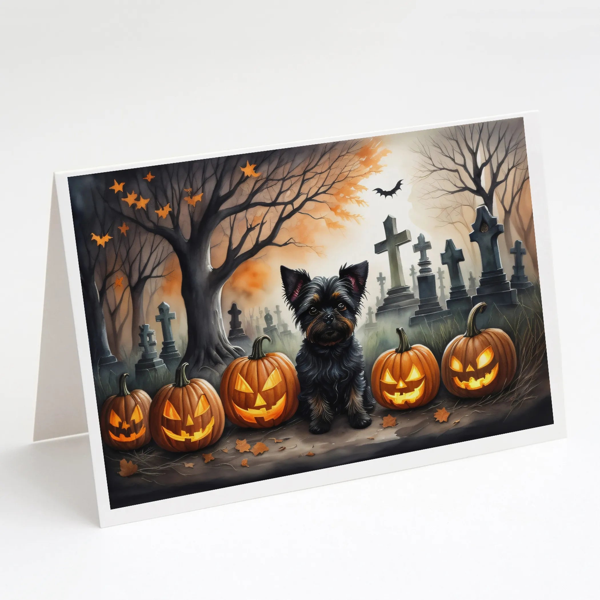 Spooky Halloween Greeting Cards  - Size: 5X7 | Pack Of: 8 | Collection name: Spooky halloween