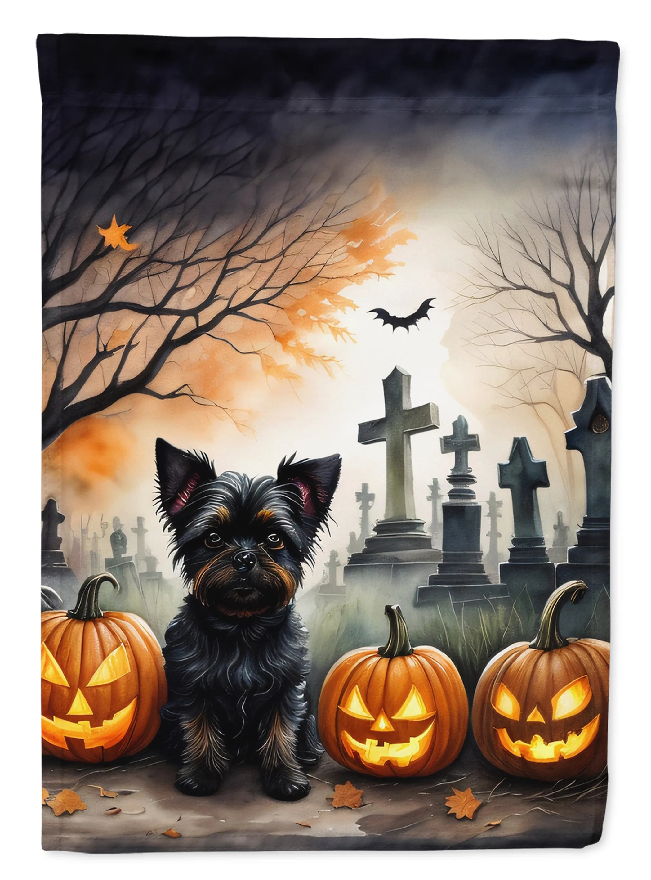 Spooky Halloween Decorative Flag - Pack Of: 1 | Collection name: Spooky halloween