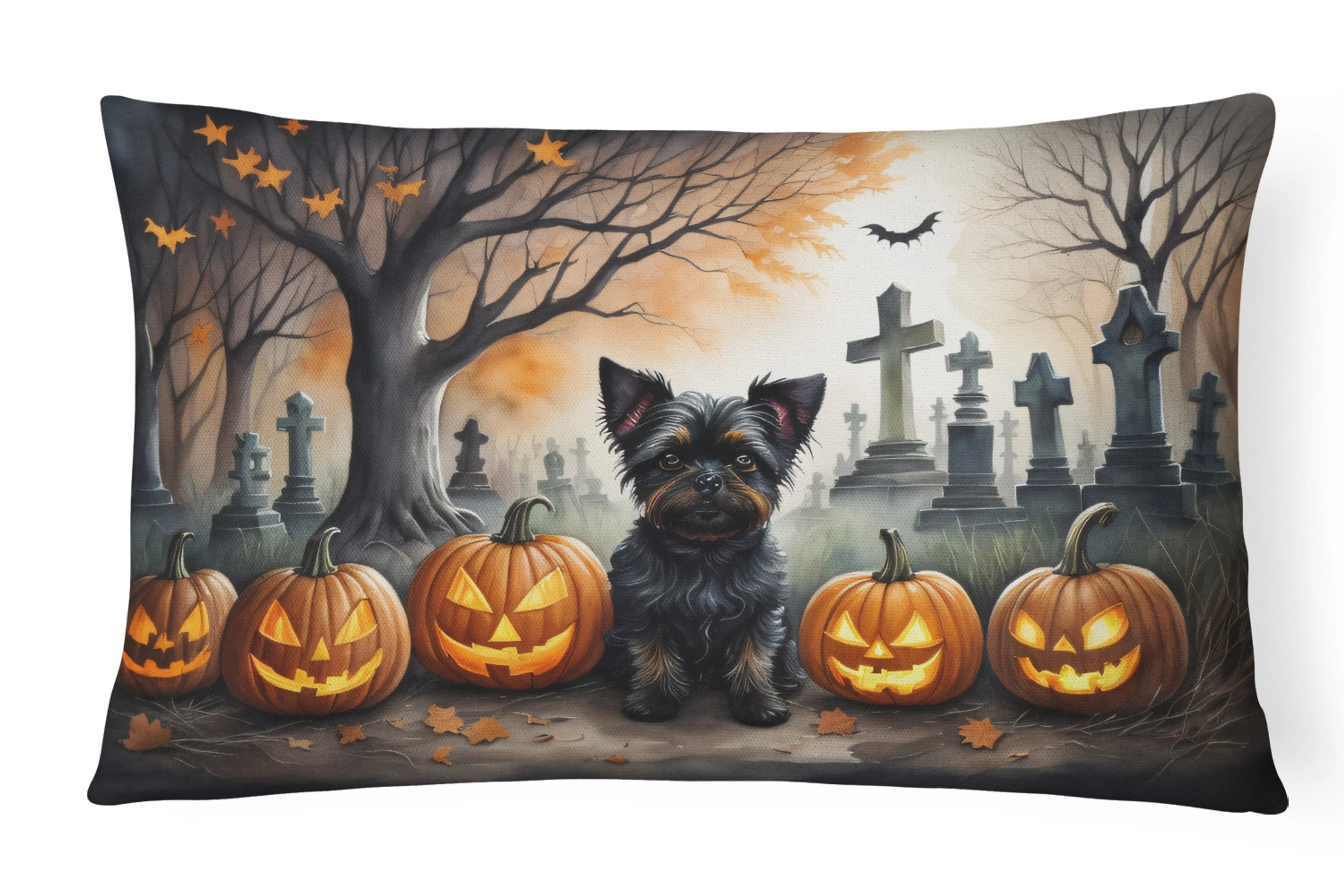 Spooky Halloween Throw Pillow - Pack Of: 1 | Collection name: Spooky halloween