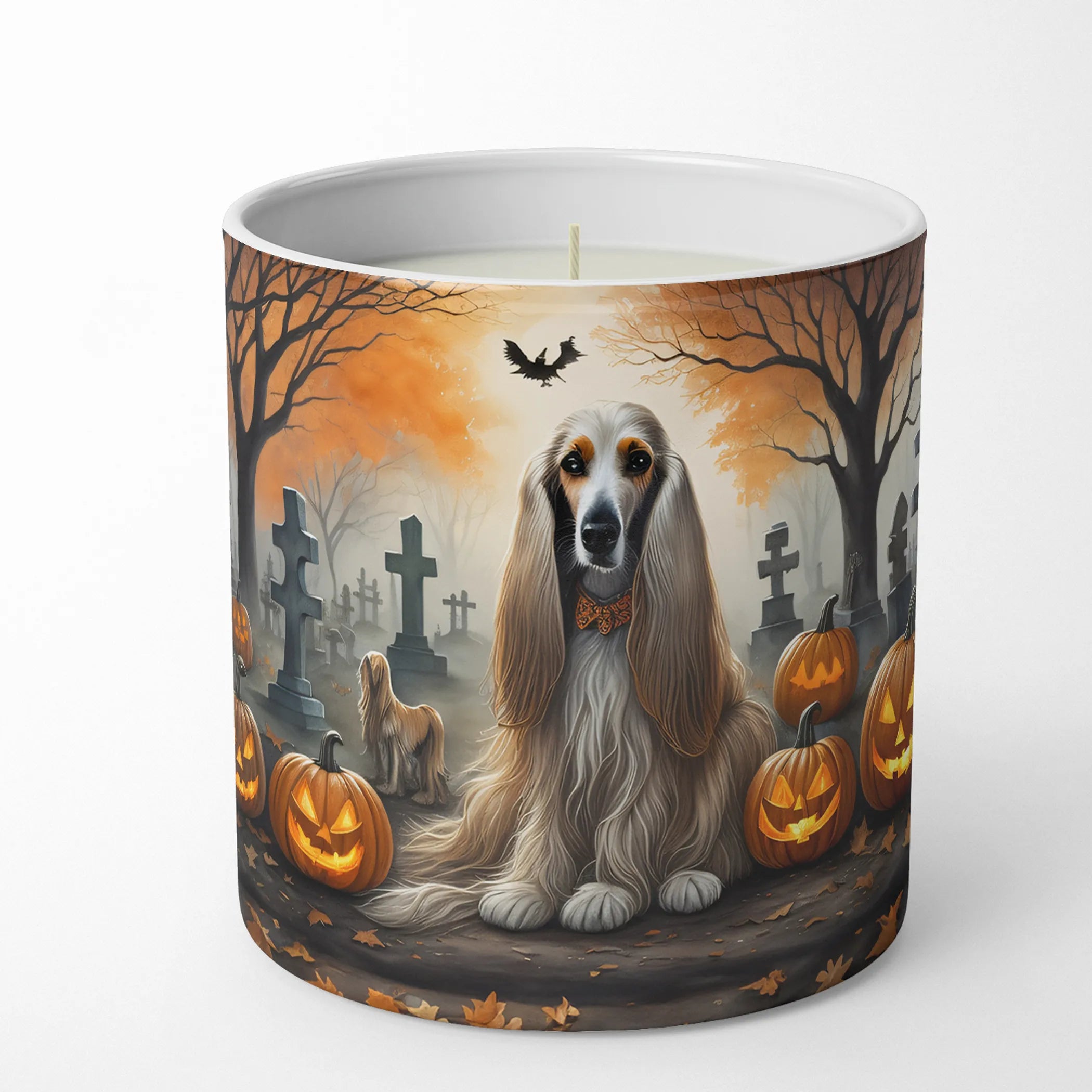 Spooky Halloween Decorative Soy Candle - Size: 10 OZ | Pack Of: 1 | Collection name: Spooky halloween