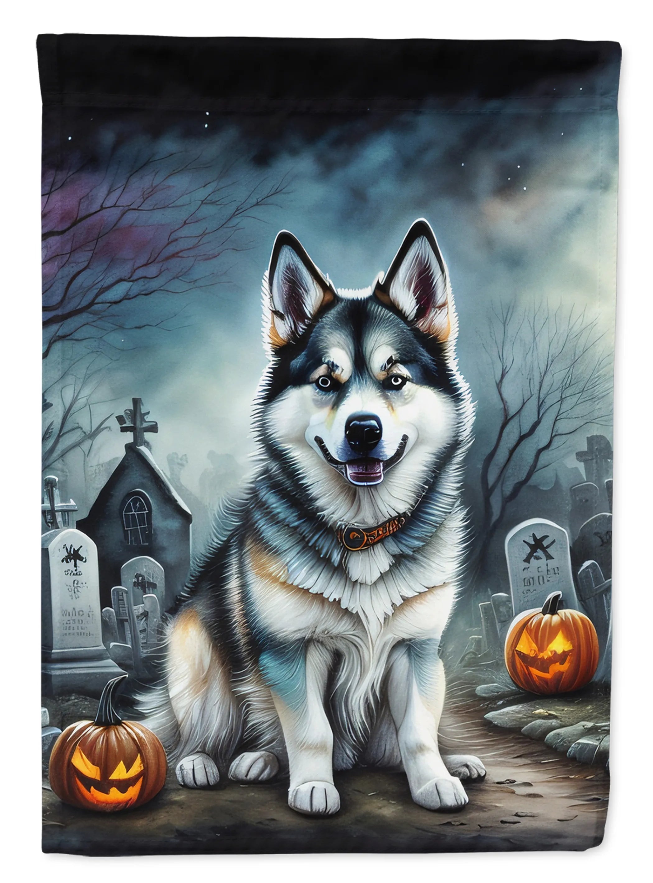 Spooky Halloween Decorative Flag - Pack Of: 1 | Collection name: Spooky halloween