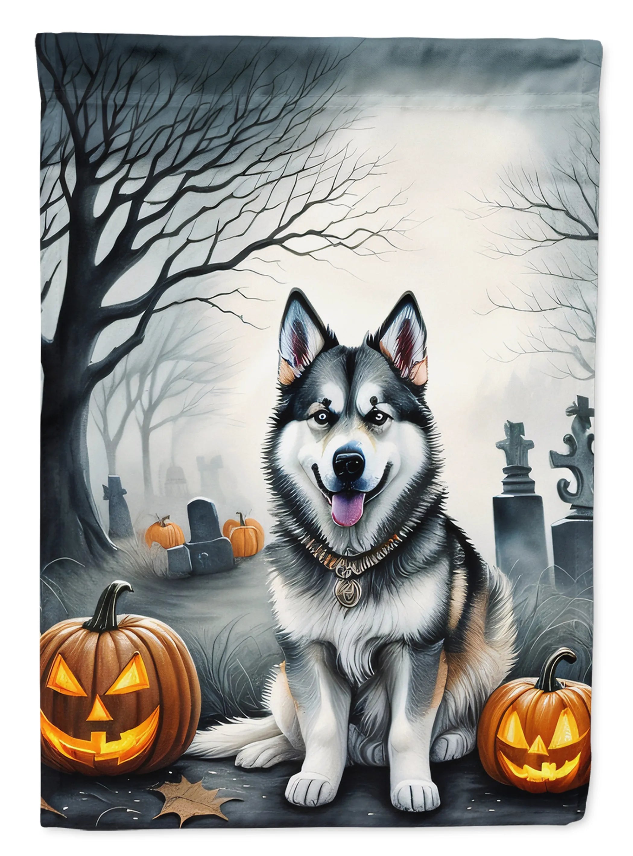 Spooky Halloween Decorative Flag - Pack Of: 1 | Collection name: Spooky halloween