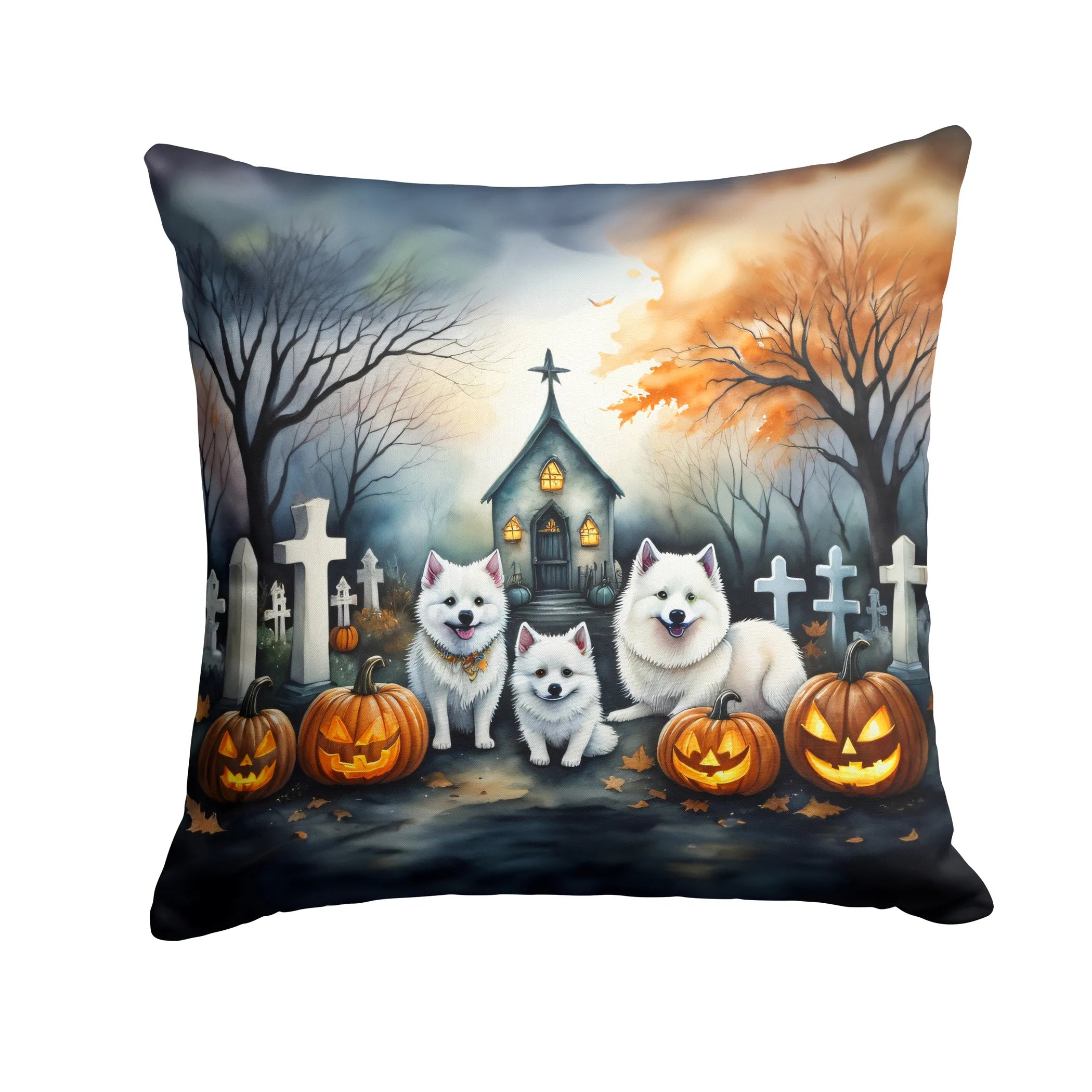 Spooky Halloween Throw Pillow - Pack Of: 1 | Collection name: Spooky halloween