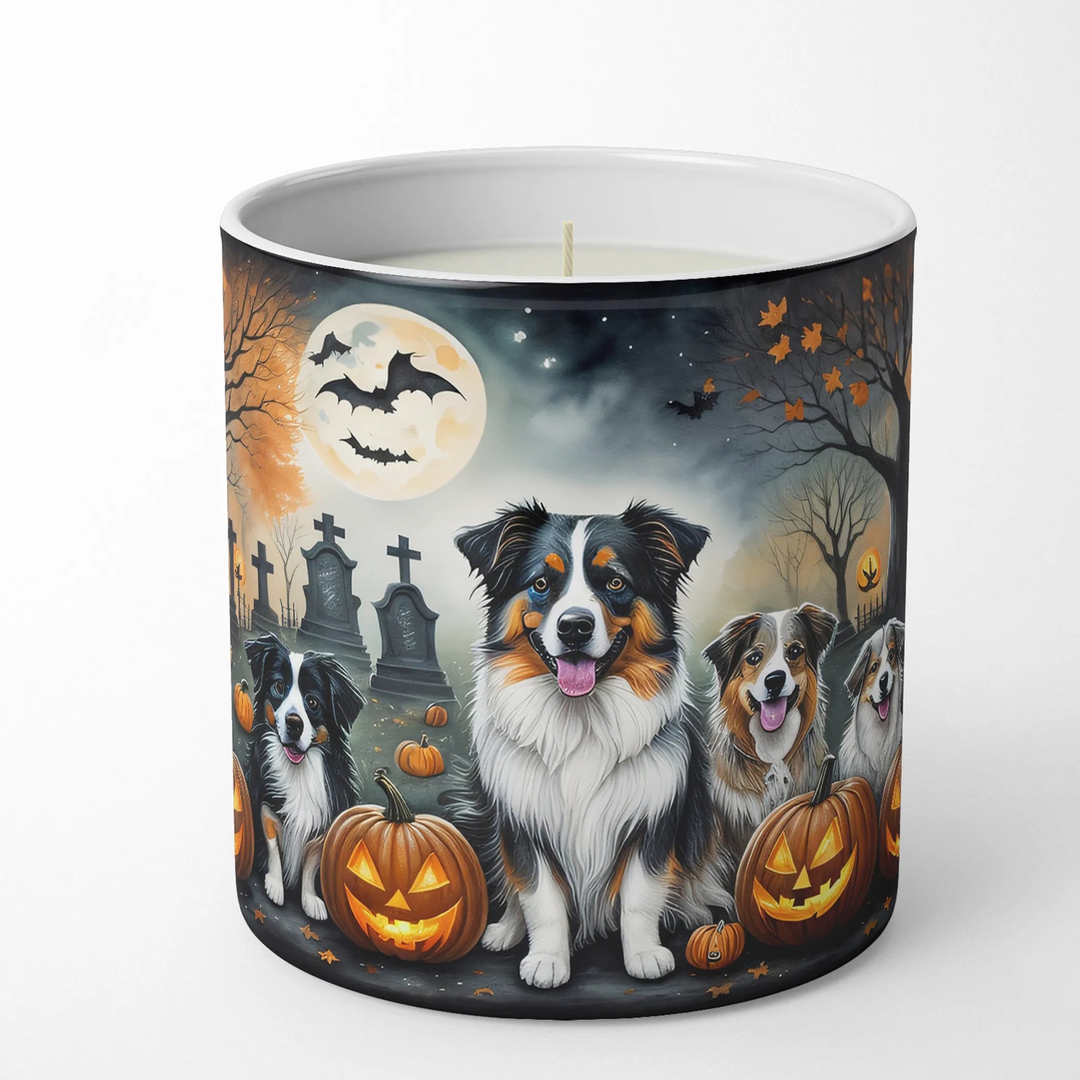 Spooky Halloween Decorative Soy Candle - Size: 10 OZ | Pack Of: 1 | Collection name: Spooky halloween