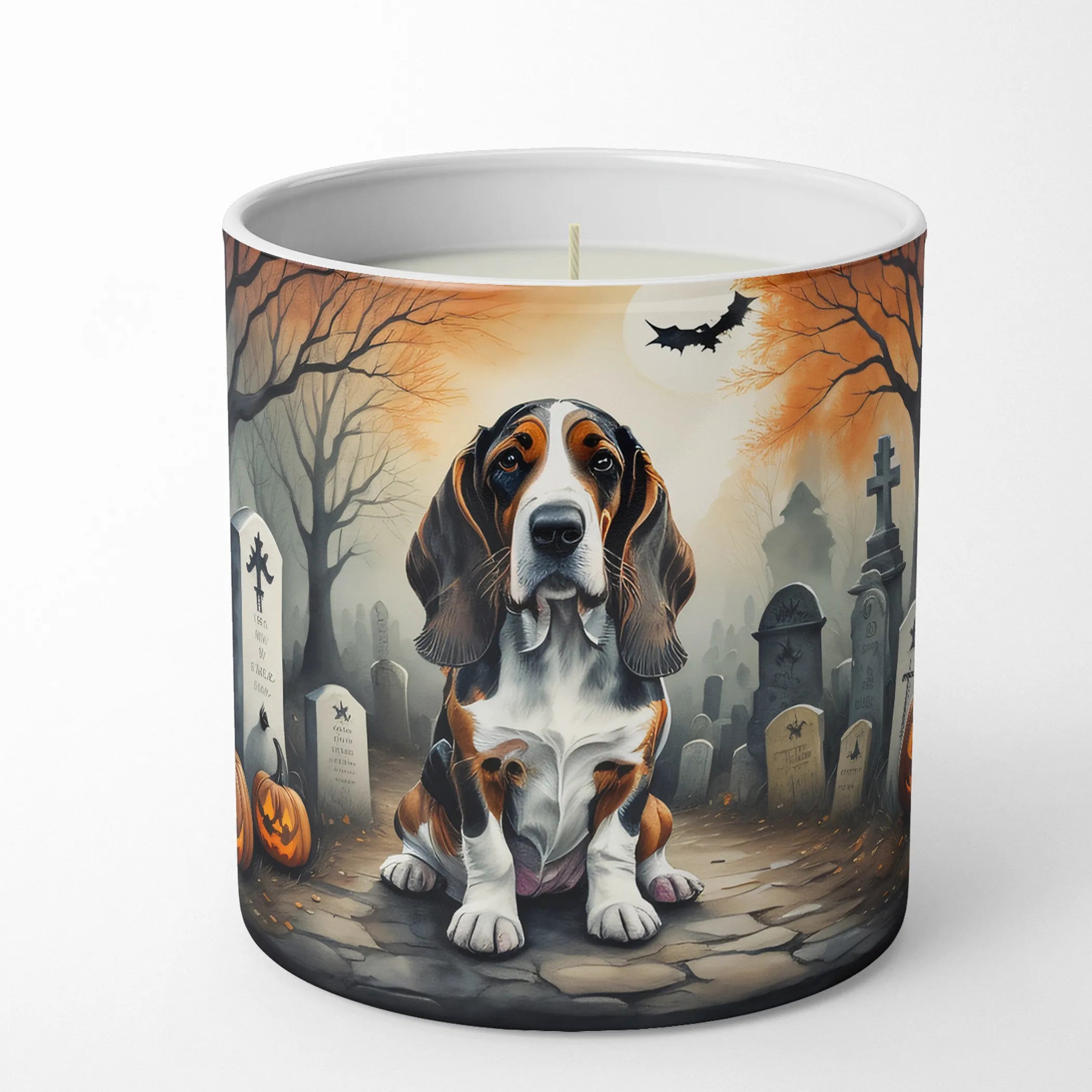 Spooky Halloween Decorative Soy Candle - Size: 10 OZ | Pack Of: 1 | Collection name: Spooky halloween