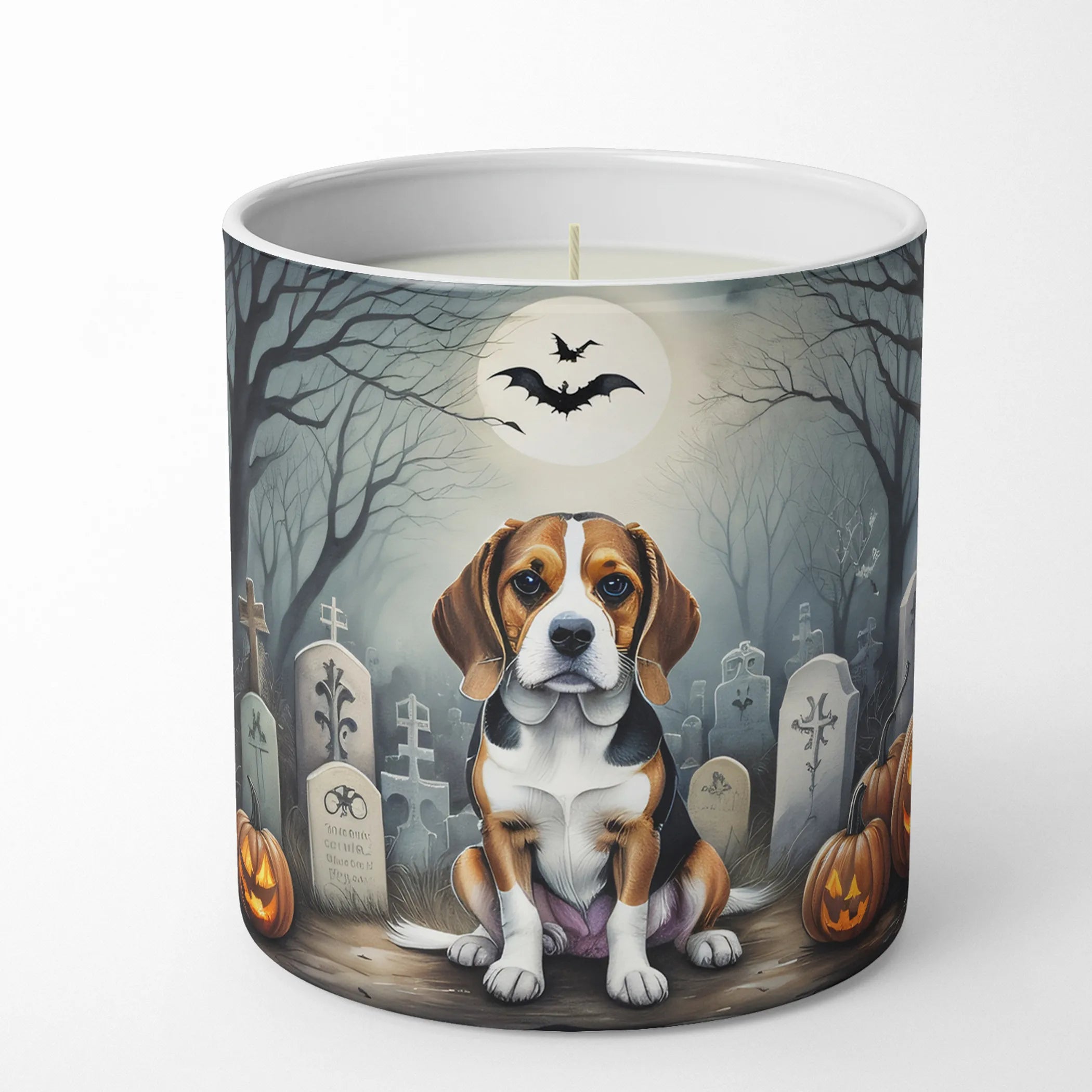 Spooky Halloween Decorative Soy Candle - Size: 10 OZ | Pack Of: 1 | Collection name: Spooky halloween