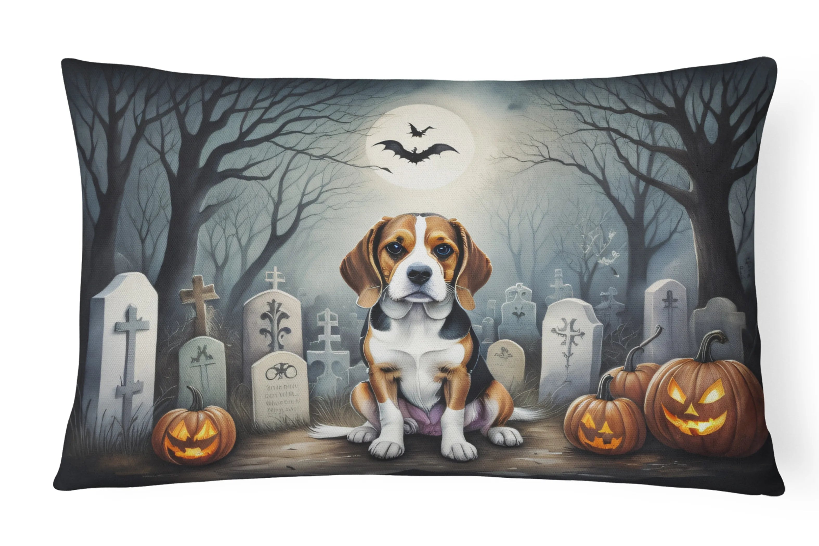 Spooky Halloween Throw Pillow - Pack Of: 1 | Collection name: Spooky halloween