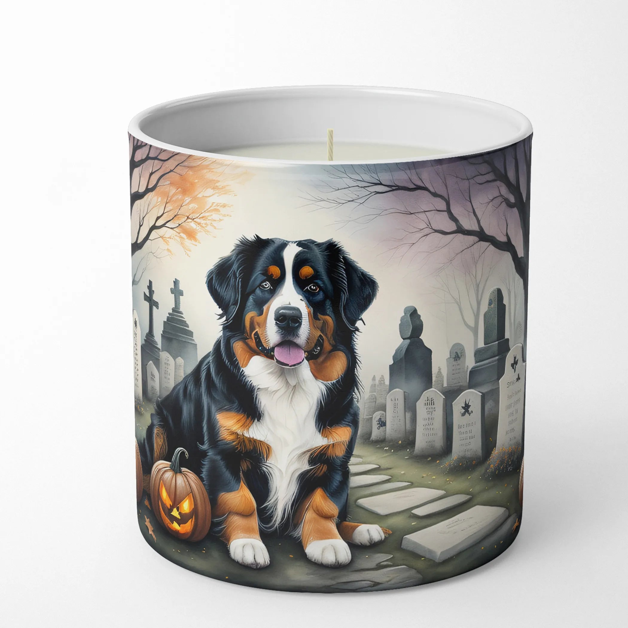 Spooky Halloween Decorative Soy Candle - Size: 10 OZ | Pack Of: 1 | Collection name: Spooky halloween