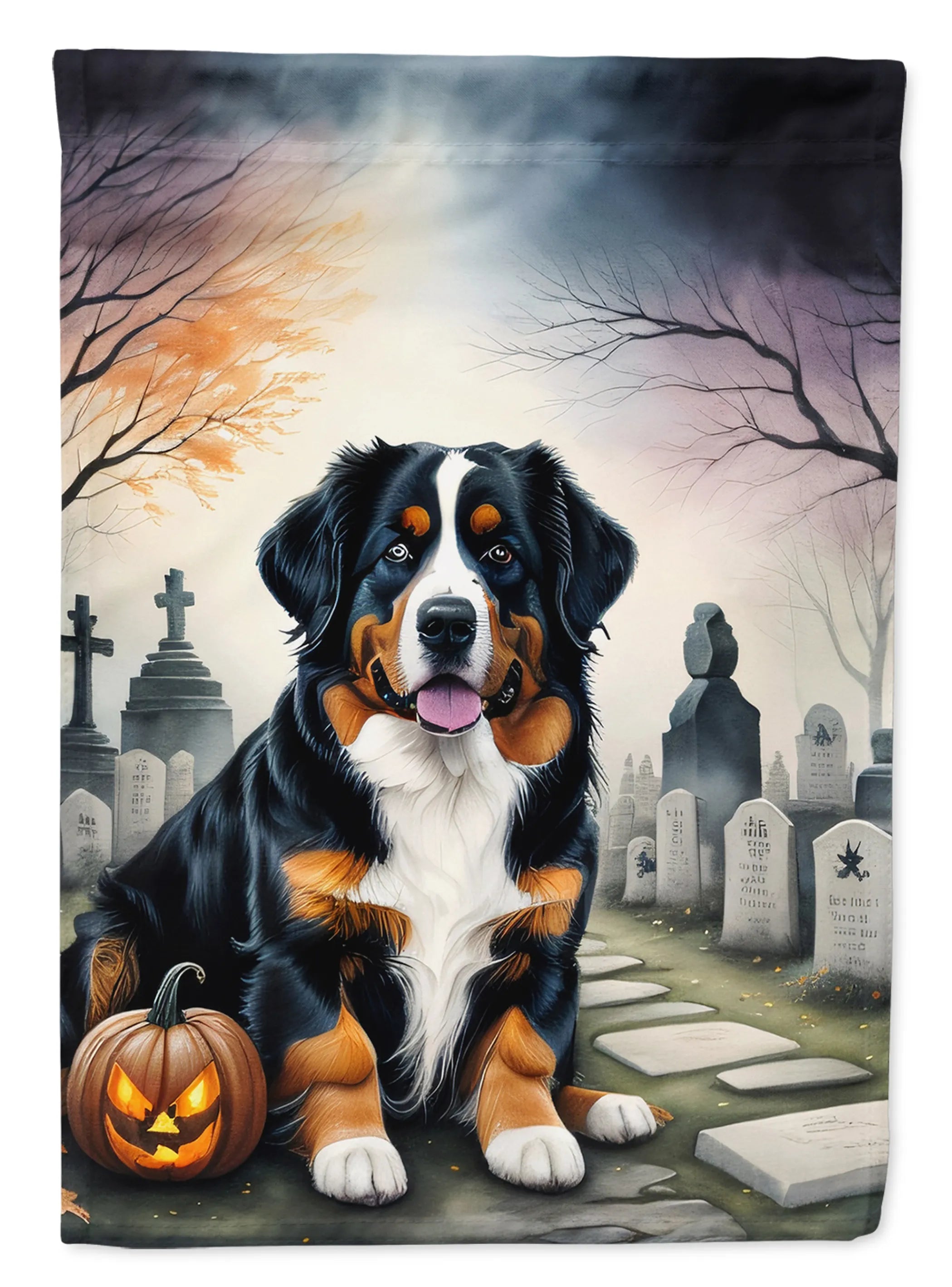 Spooky Halloween Decorative Flag - Pack Of: 1 | Collection name: Spooky halloween
