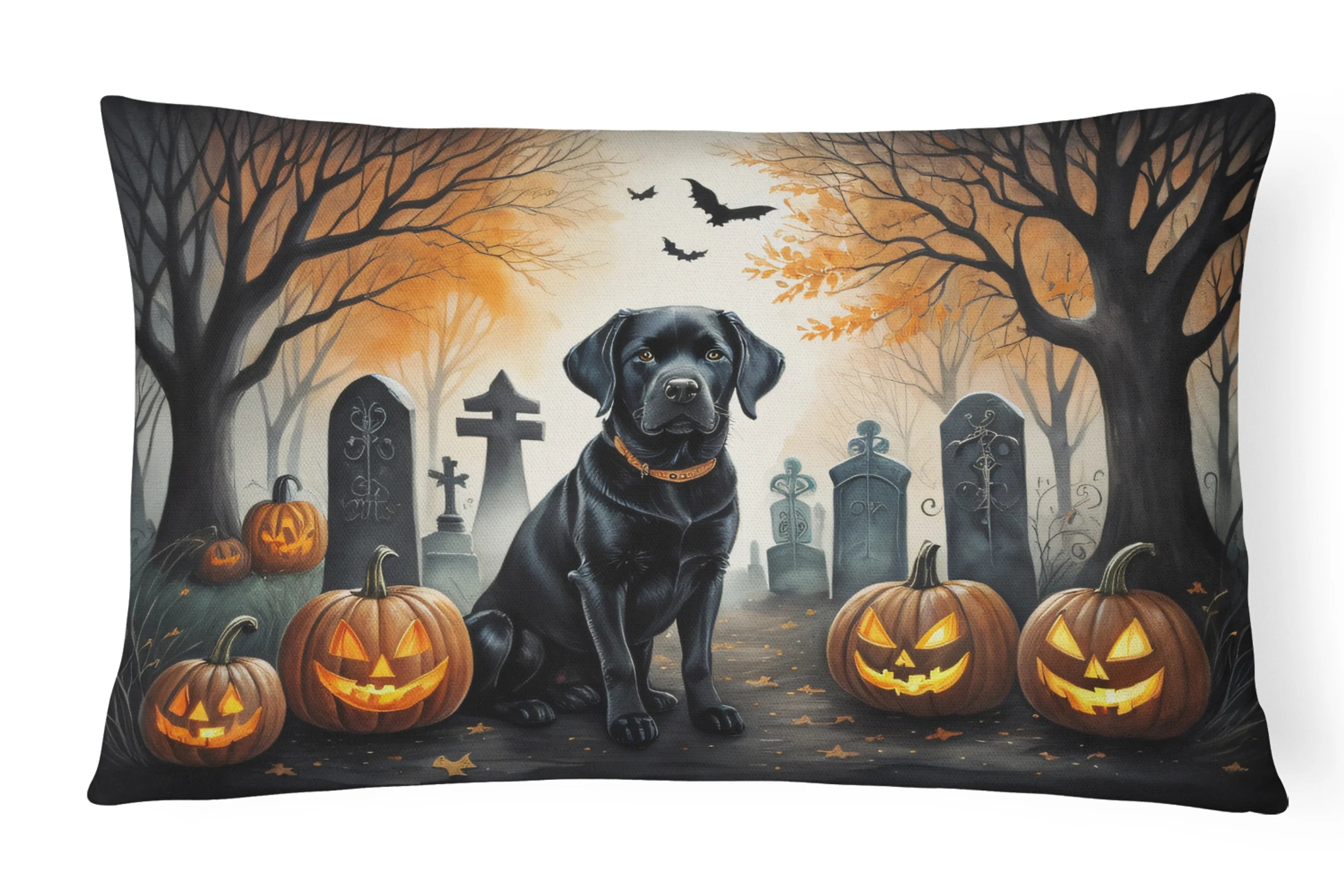 Spooky Halloween Throw Pillow - Pack Of: 1 | Collection name: Spooky halloween